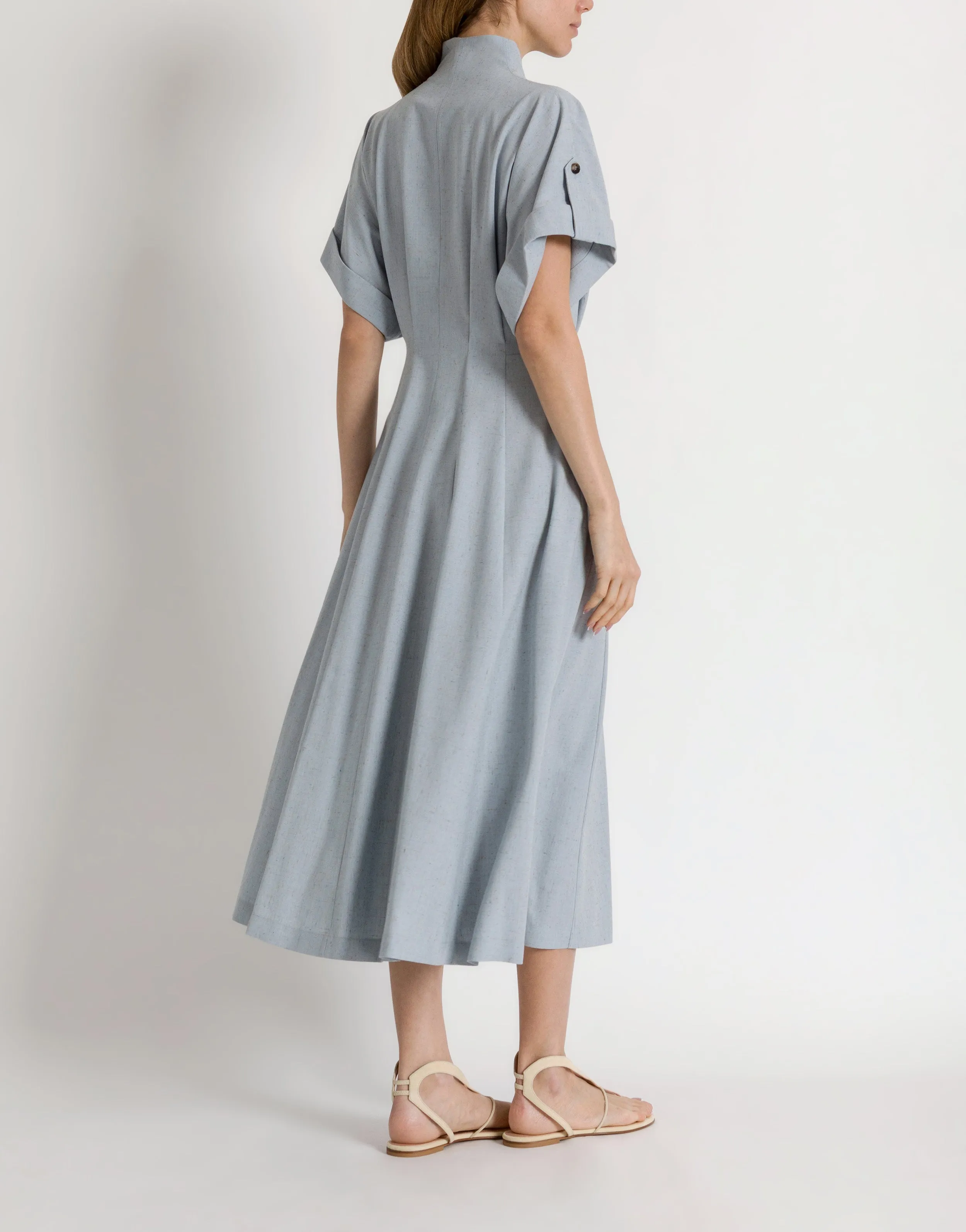 Abito camicia in tweed sold by Philosophy product image thumbnail 3