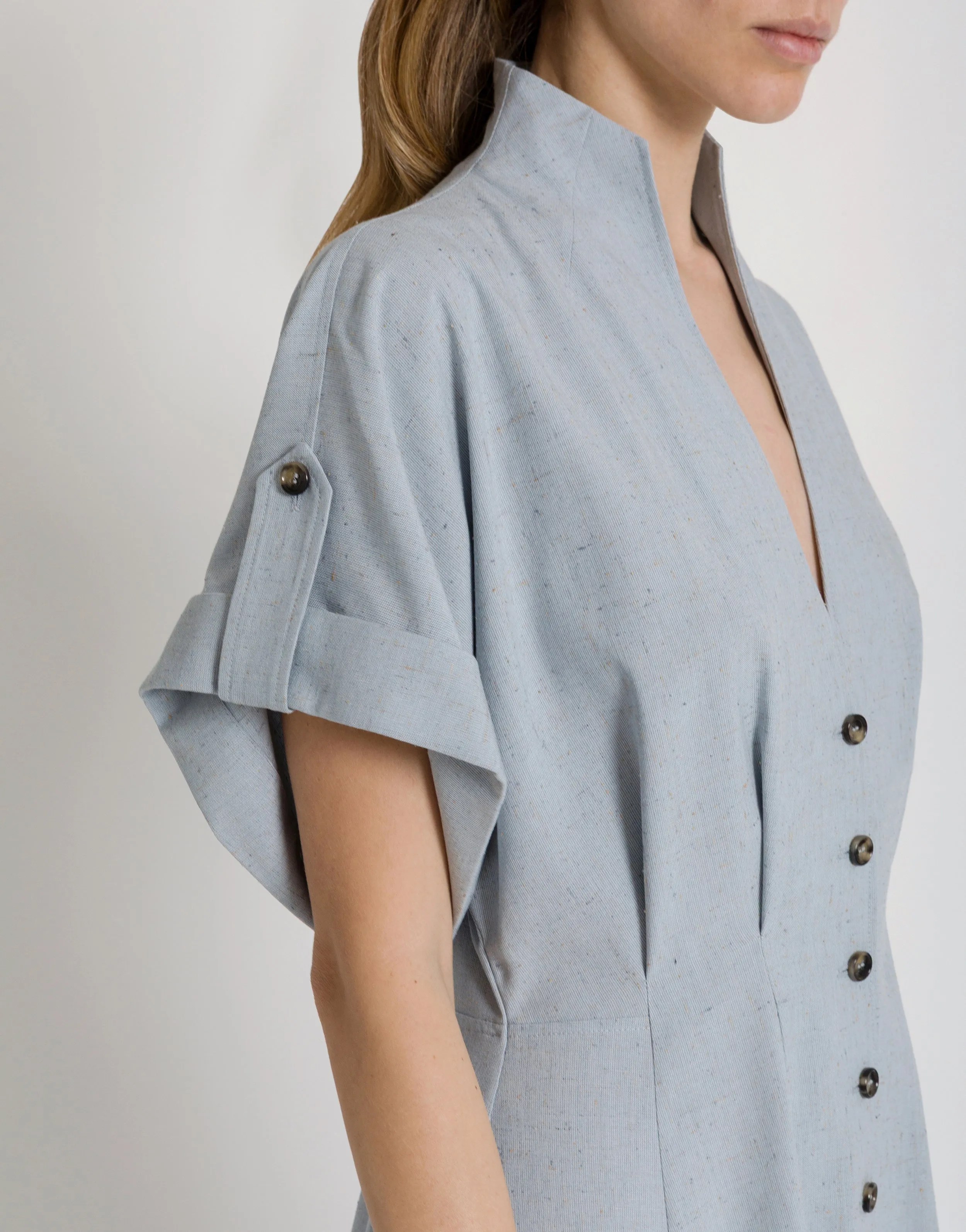 Abito camicia in tweed sold by Philosophy product image thumbnail 4