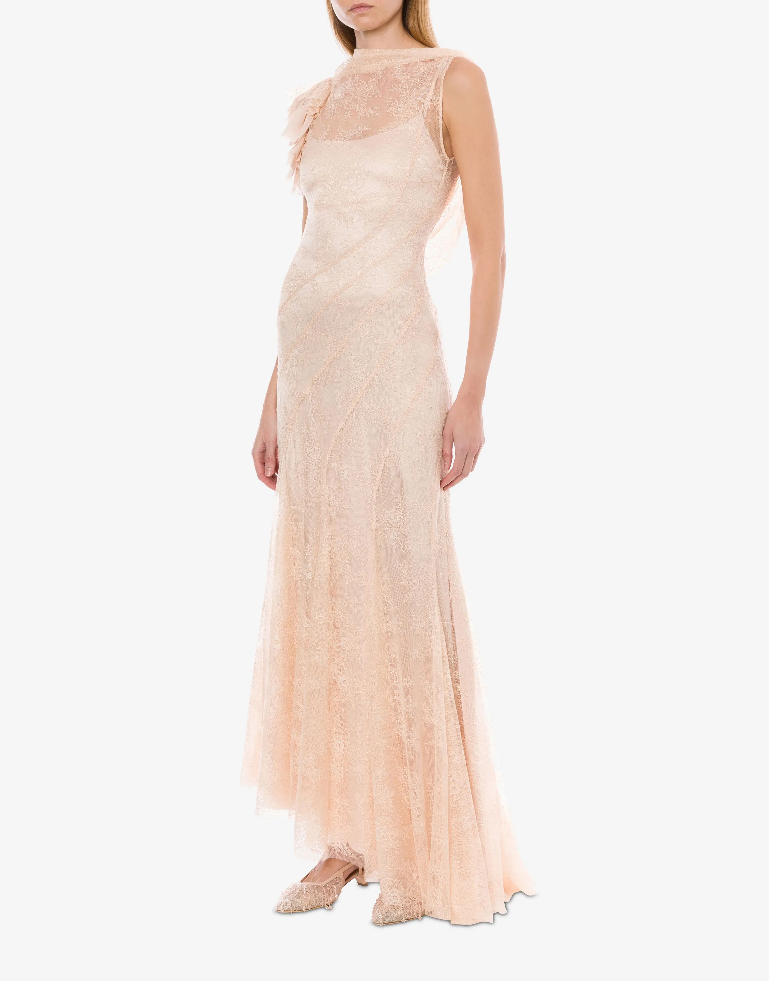 Abito in pizzo con volant e schiena scoperta sold by Philosophy product image thumbnail 2