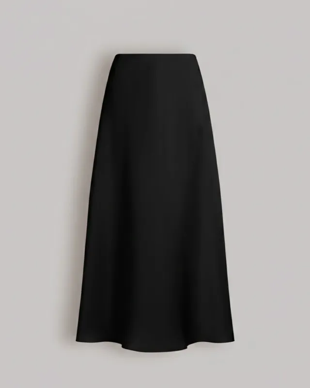 Gonna lunga in organza di seta made by Alberta Ferretti