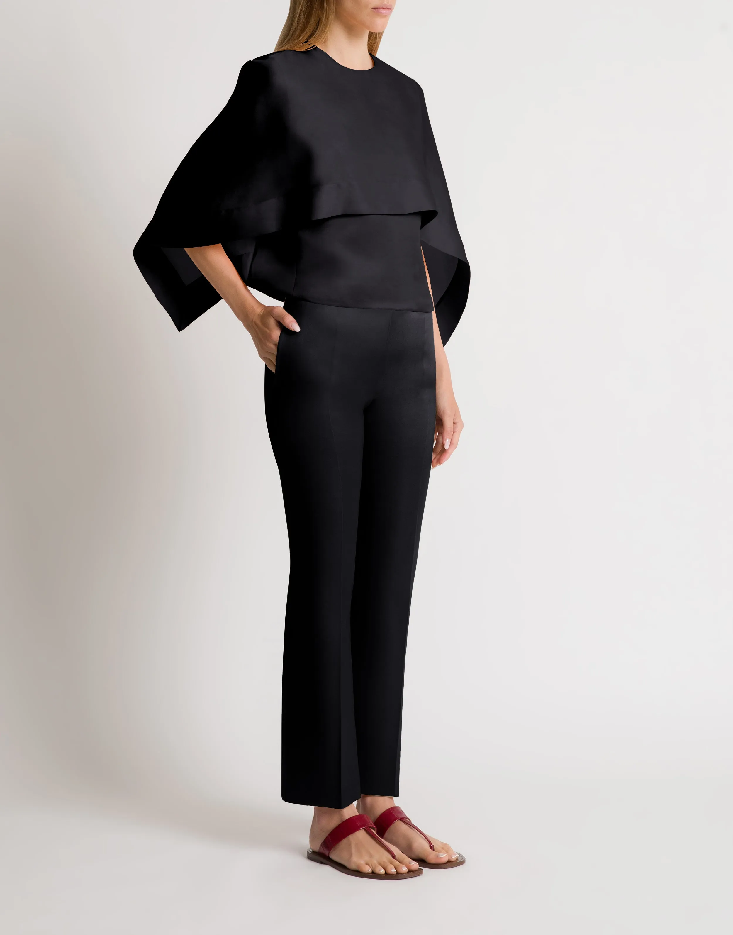 Top cappa in organza di seta sold by Philosophy di Lorenzo Serafini product image thumbnail 2