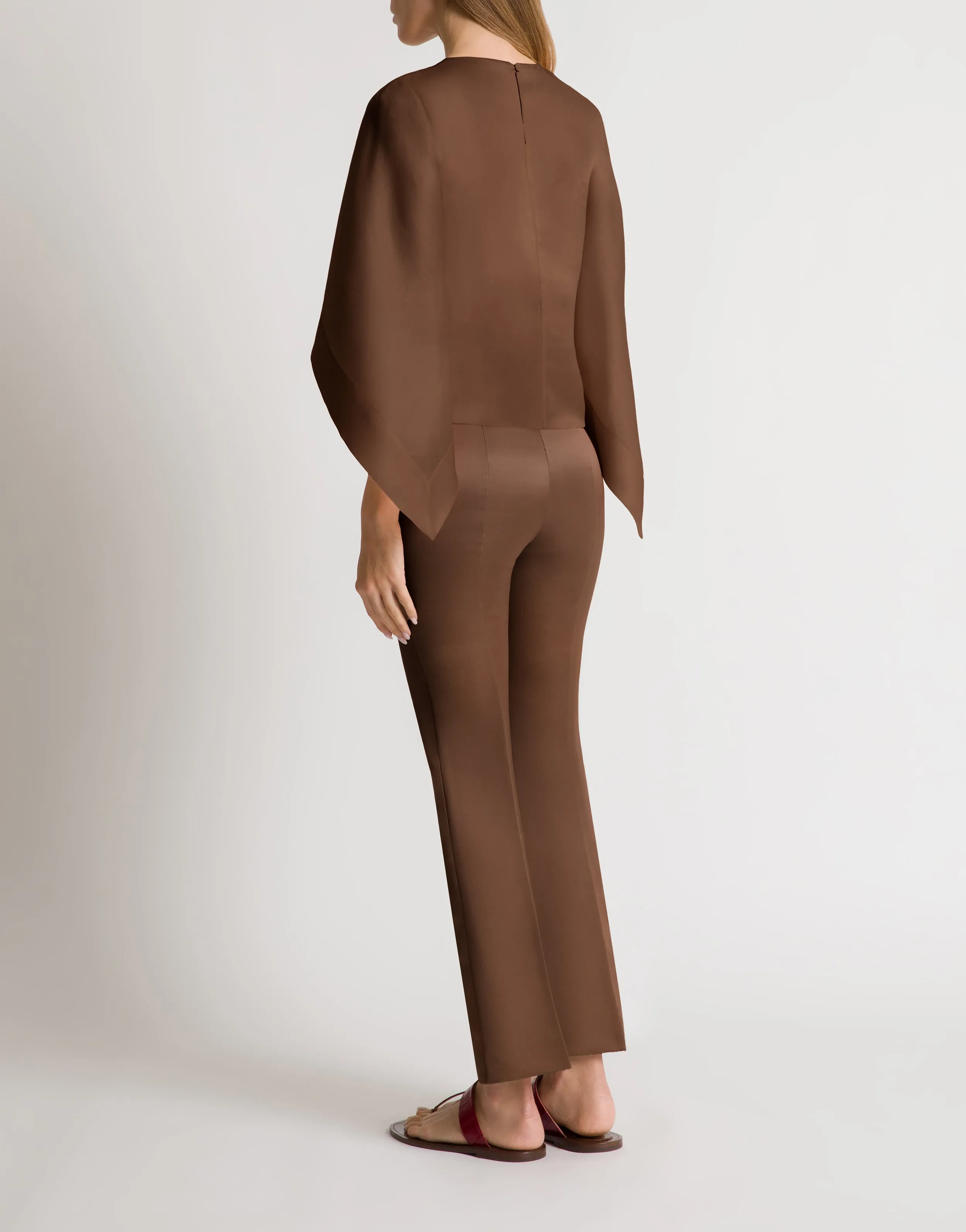Top cappa in organza di seta sold by Philosophy di Lorenzo Serafini product image thumbnail 3