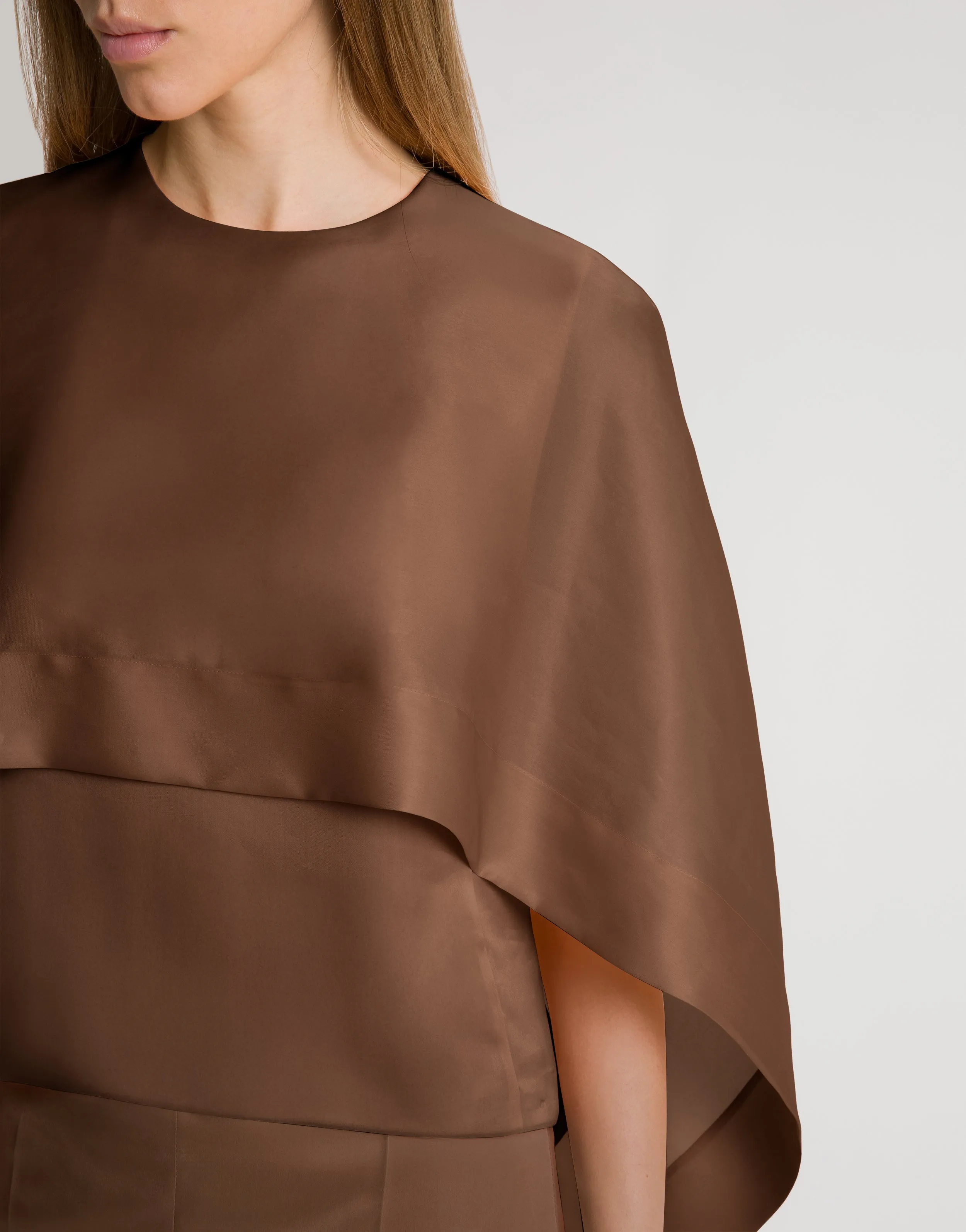 Top cappa in organza di seta sold by Philosophy di Lorenzo Serafini product image thumbnail 4