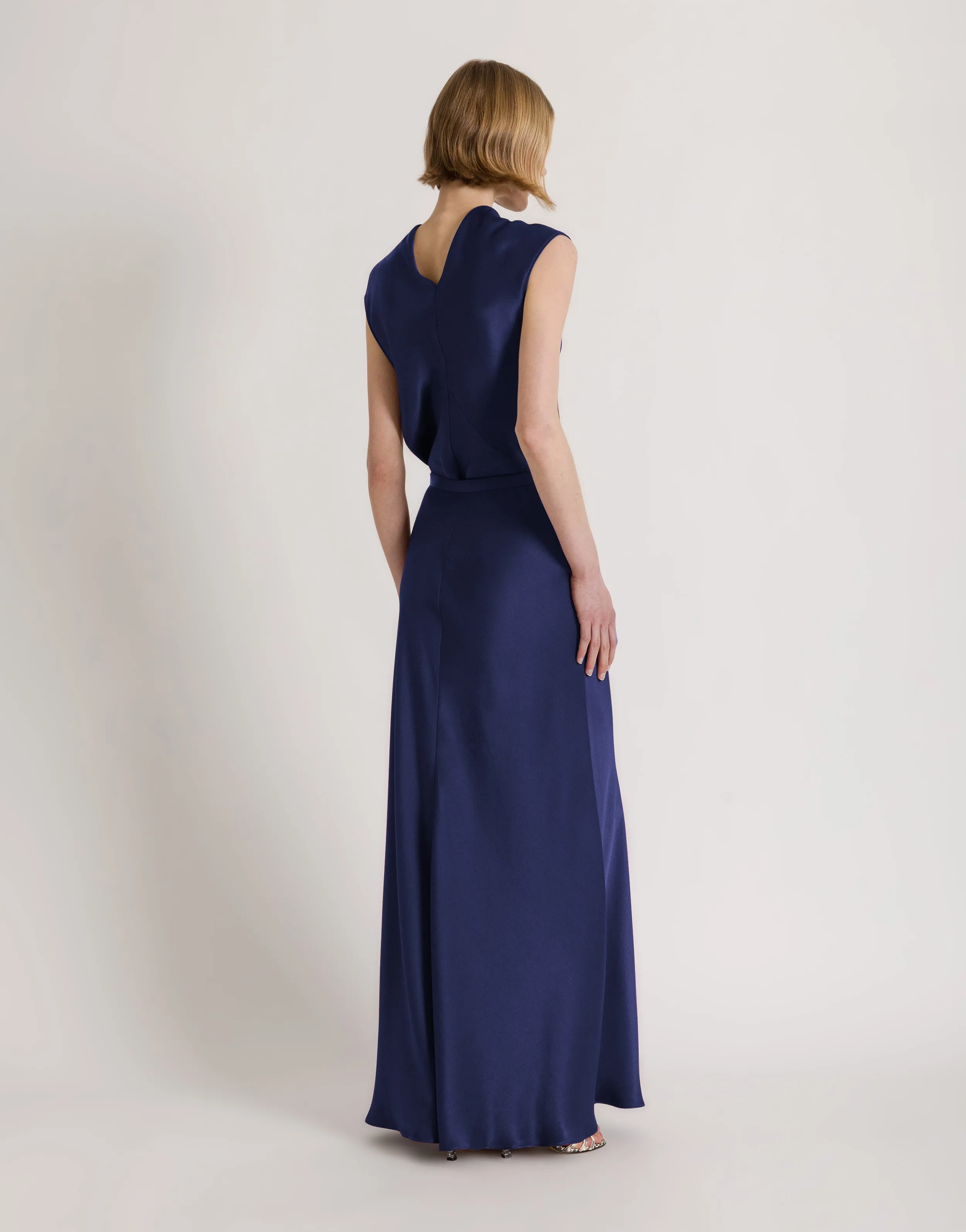 Top in raso con scollo fluido sold by Philosophy product image thumbnail 3