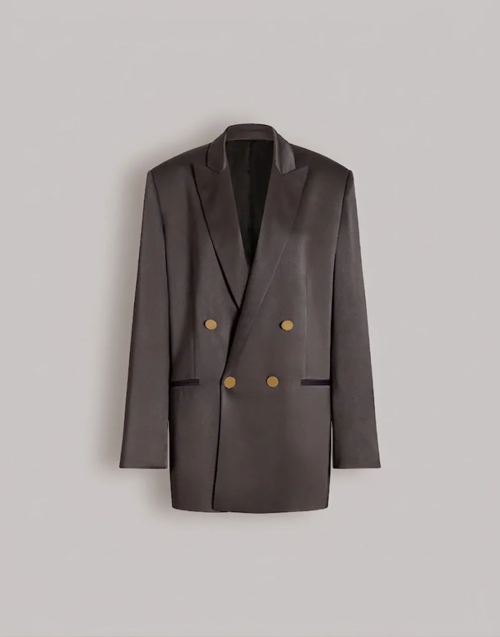 Blazer doppiopetto in raso lucido sold by Philosophy