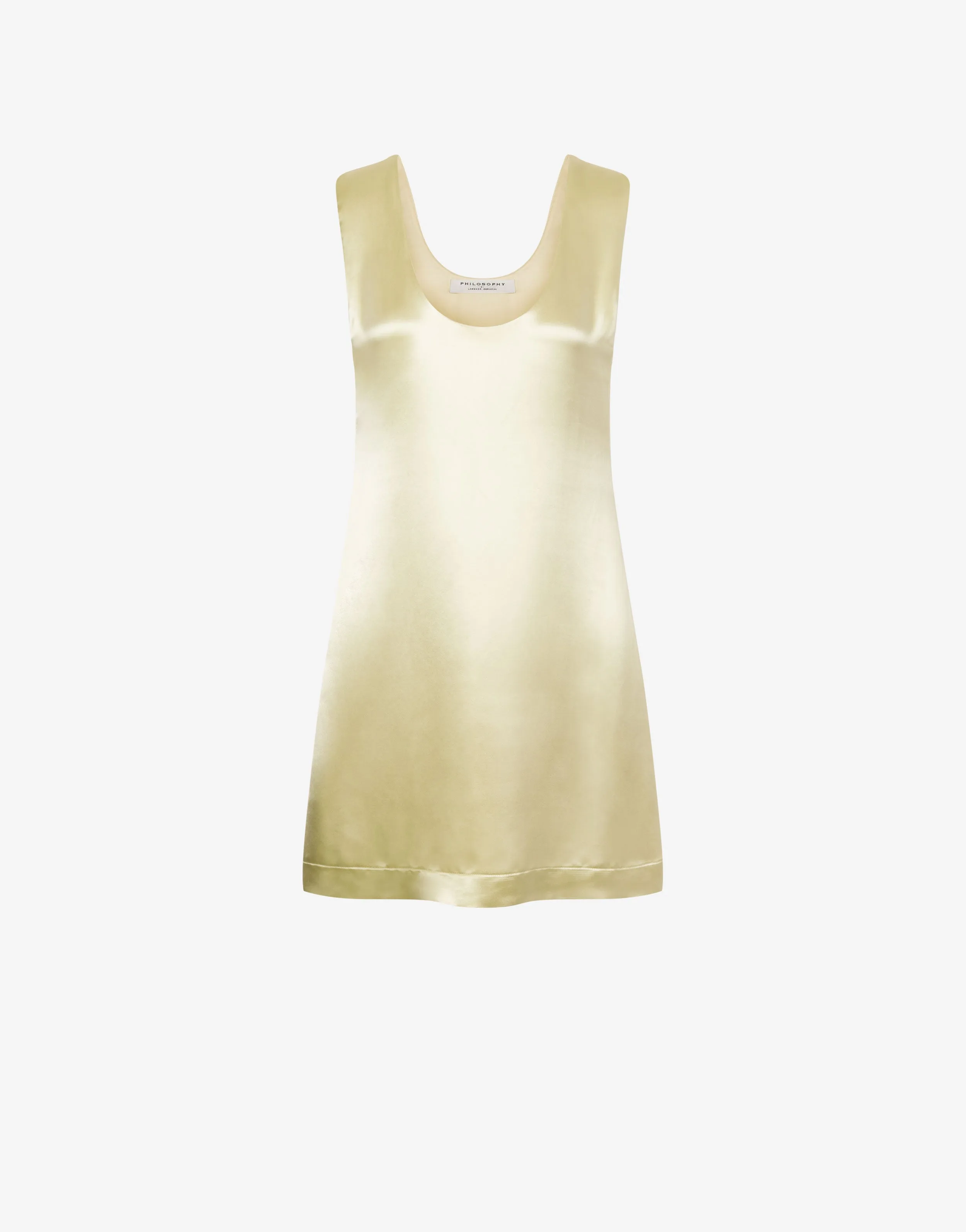 Minidress in raso di viscosa sold by Philosophy di Lorenzo Serafini