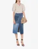 Gonna a portafoglio in denim patchwork sold by Philosophy di Lorenzo Serafini