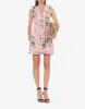 Minidress in taffetà floreale  sold by Philosophy di Lorenzo Serafini