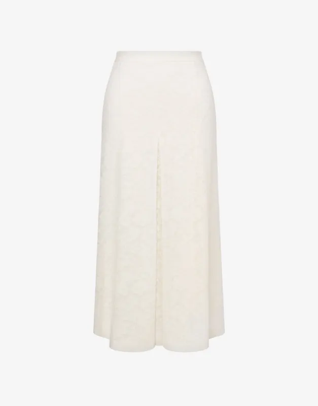 Gonna longuette in pizzo sold by Philosophy di Lorenzo Serafini