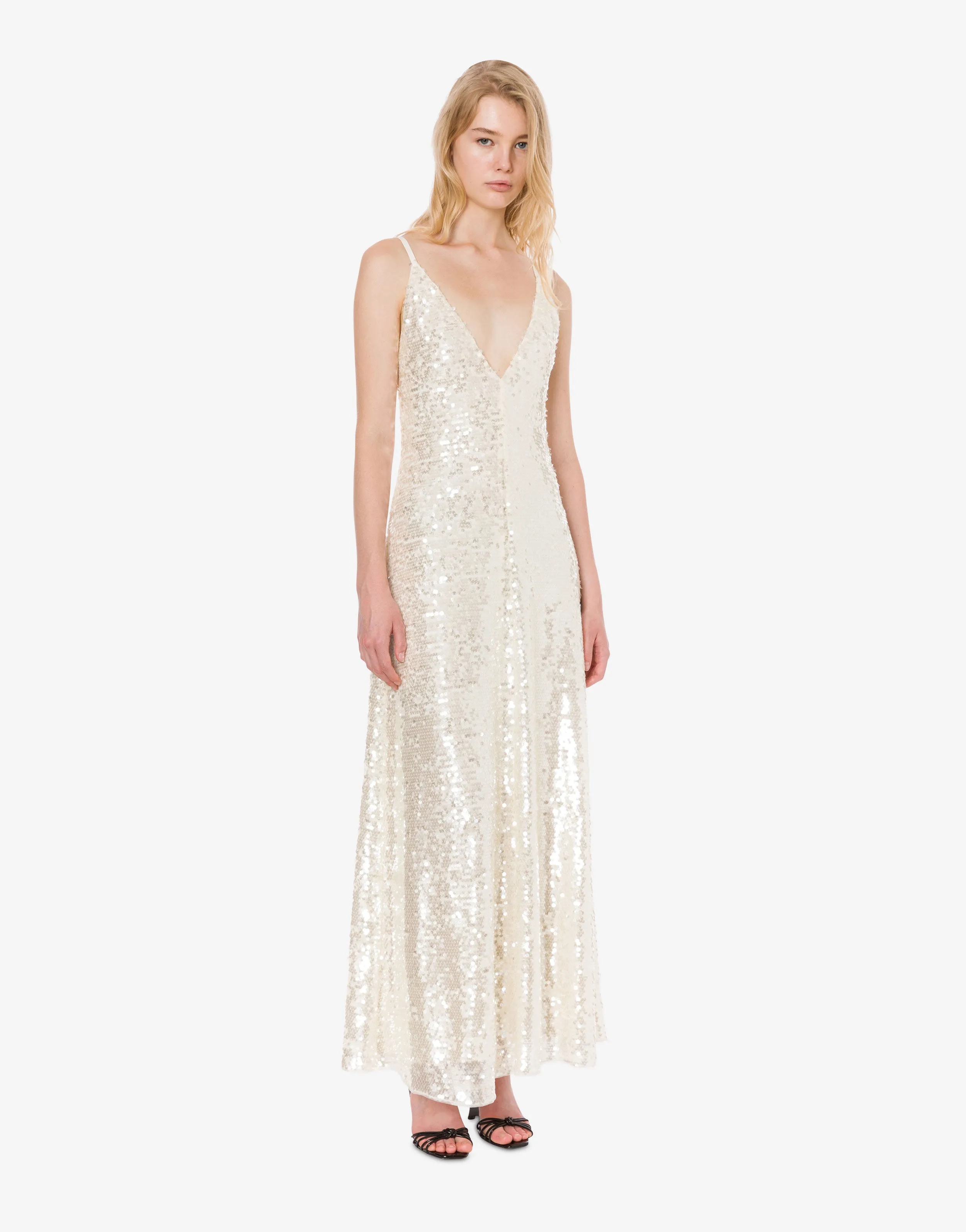 Abito lungo in paillettes sold by Philosophy di Lorenzo Serafini product image thumbnail 2