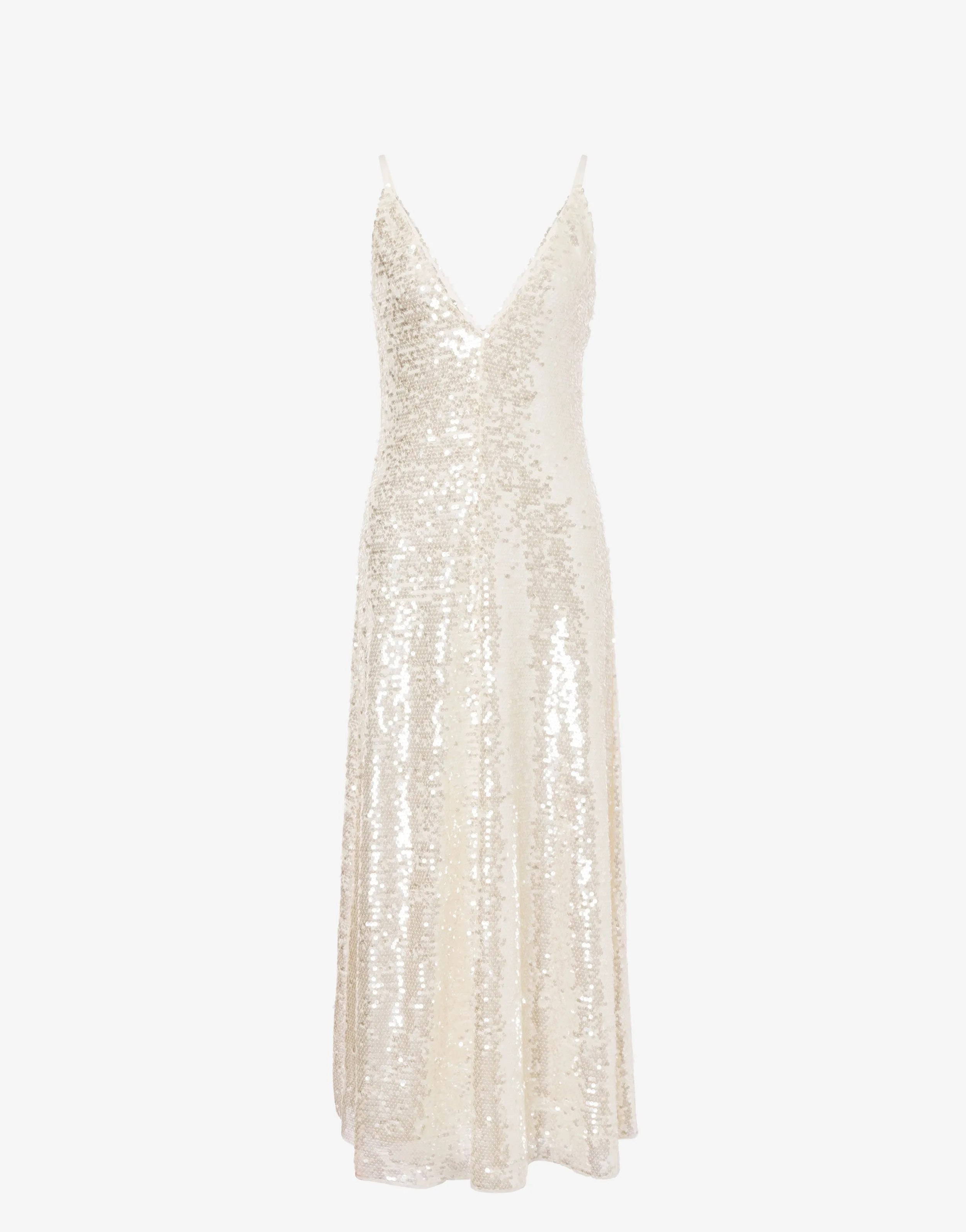 Abito lungo in paillettes sold by Philosophy di Lorenzo Serafini
