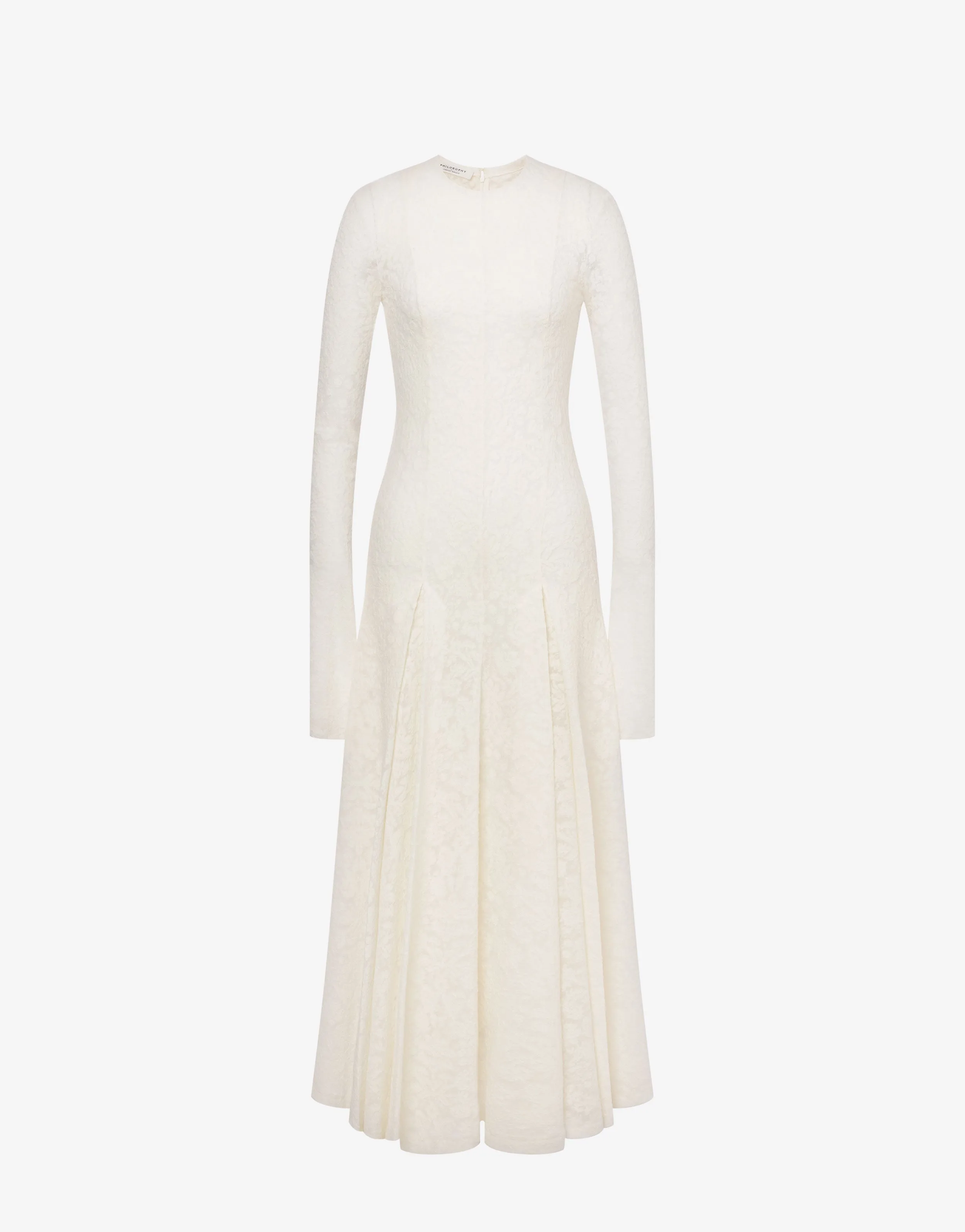Abito lungo in pizzo sold by Philosophy di Lorenzo Serafini