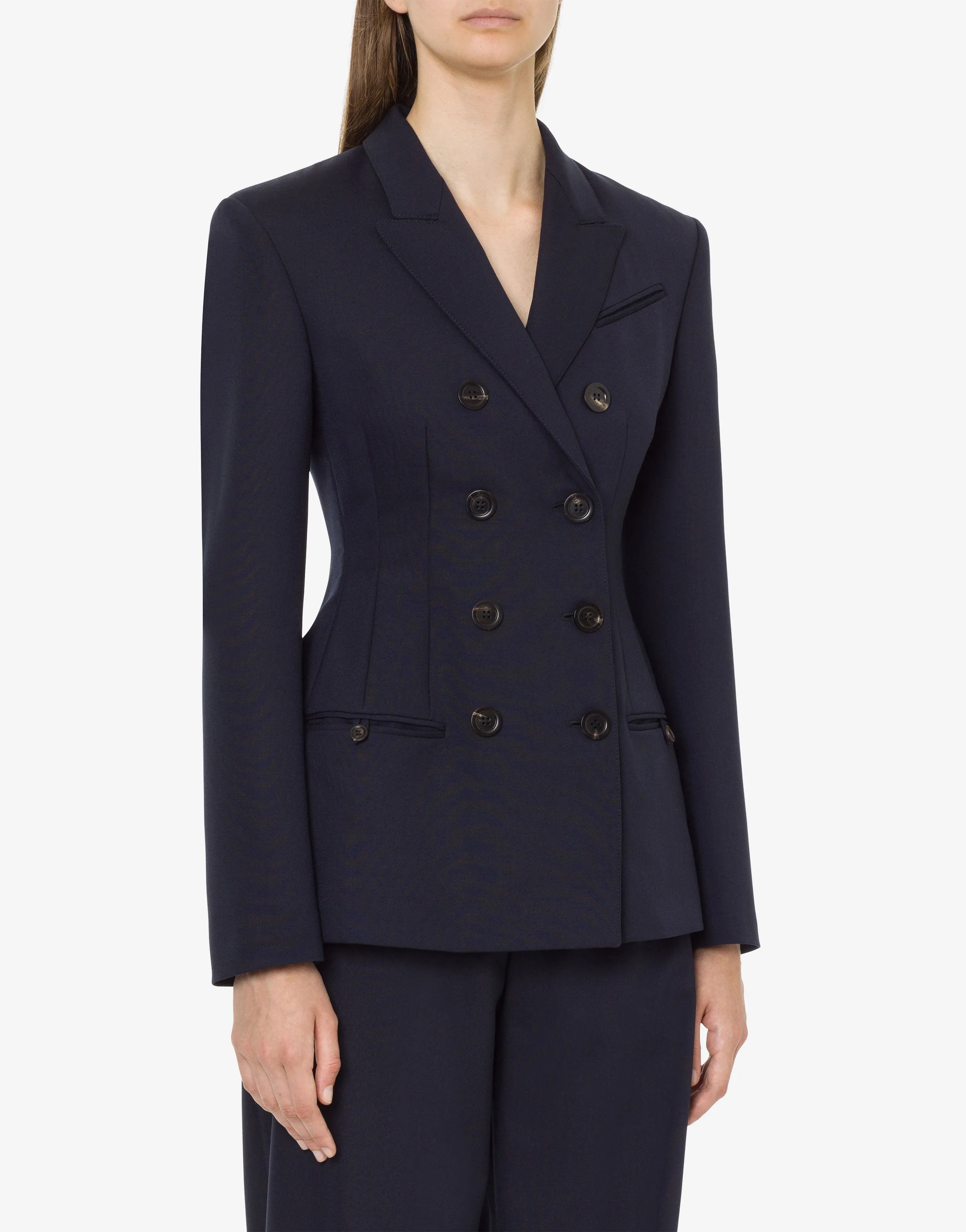 Giacca doppiopetto in lana leggera stretch
sold by Philosophy di Lorenzo Serafini product image thumbnail 2