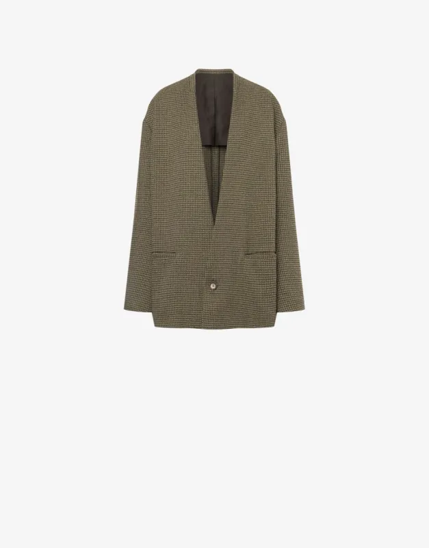 Giacca oversize in pied de poule sold by Philosophy di Lorenzo Serafini