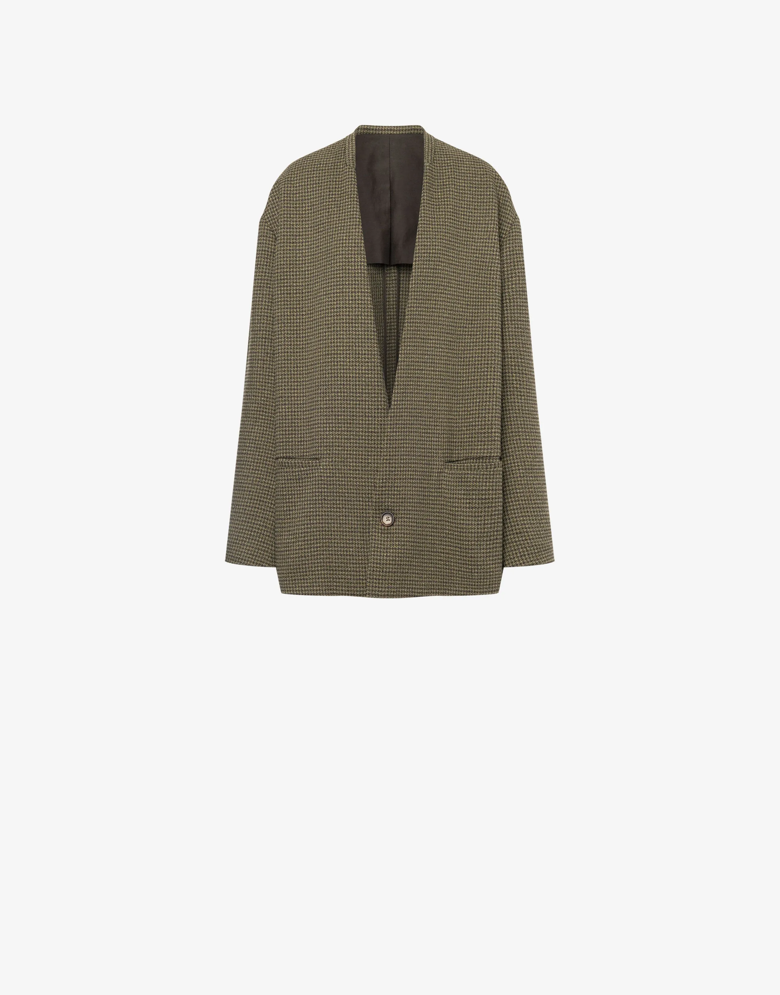 Giacca oversize in pied de poule sold by Philosophy di Lorenzo Serafini