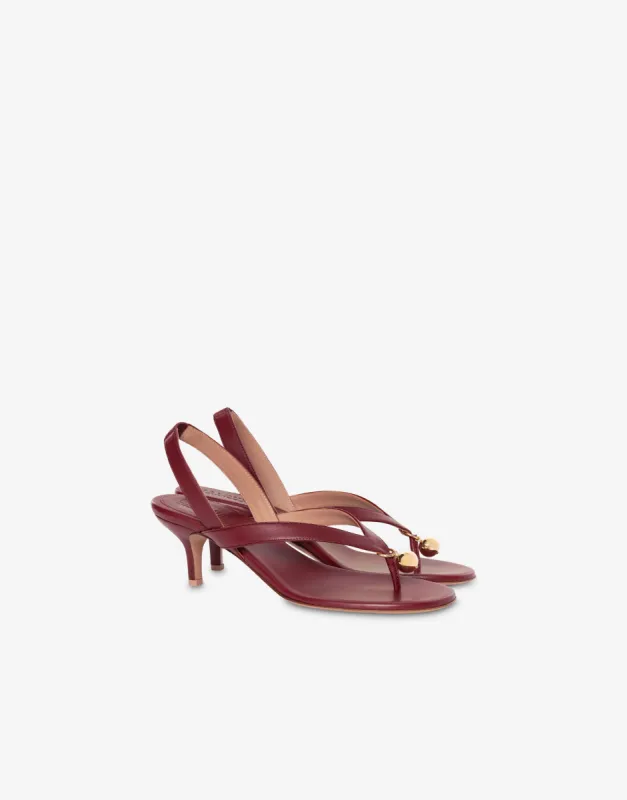 Sandalo slingback 'Lucie' in nappa Malone Souliers x Philosophy
 sold by Philosophy di Lorenzo Serafini
