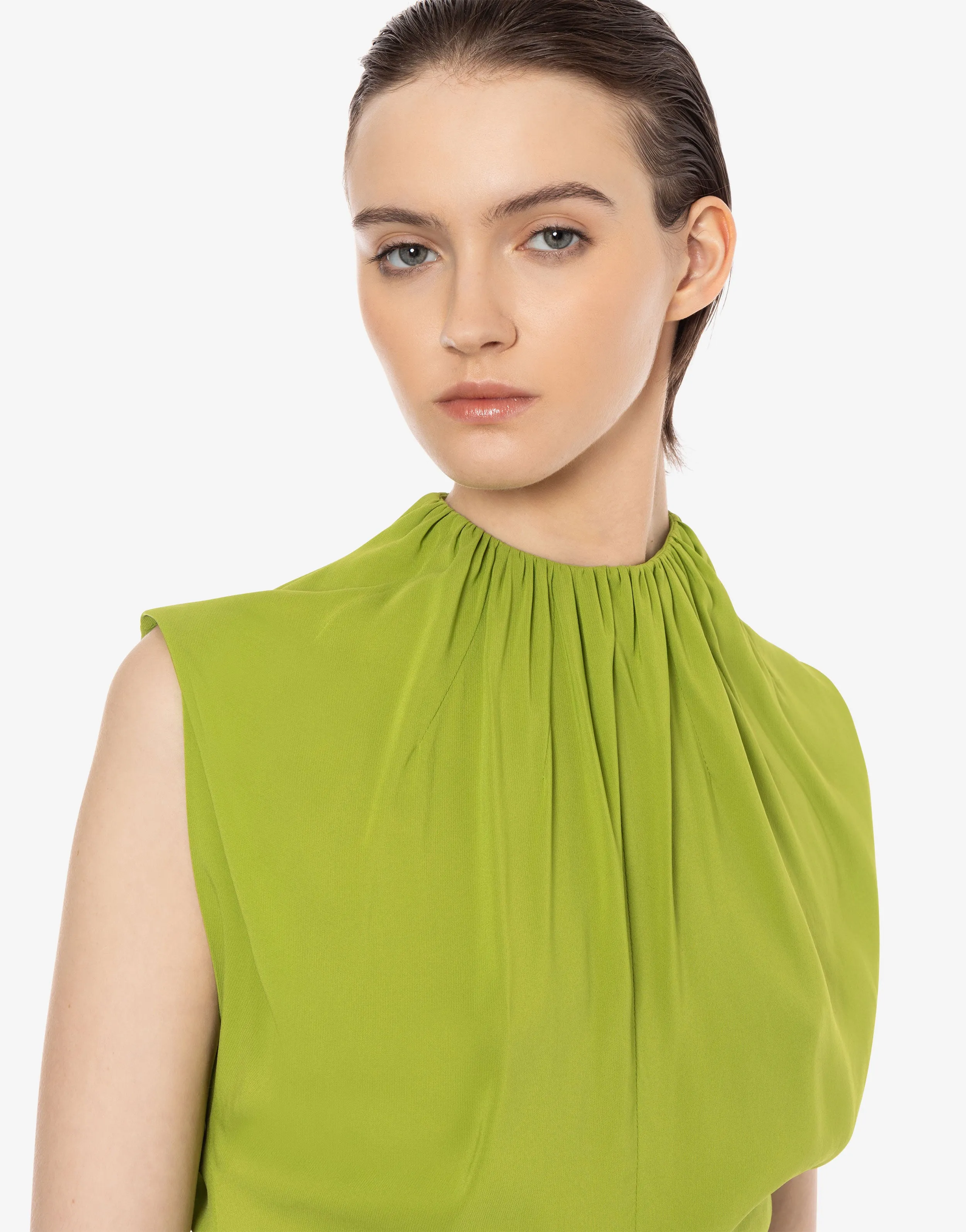 Top in stretch georgette sold by Philosophy di Lorenzo Serafini product image thumbnail 4