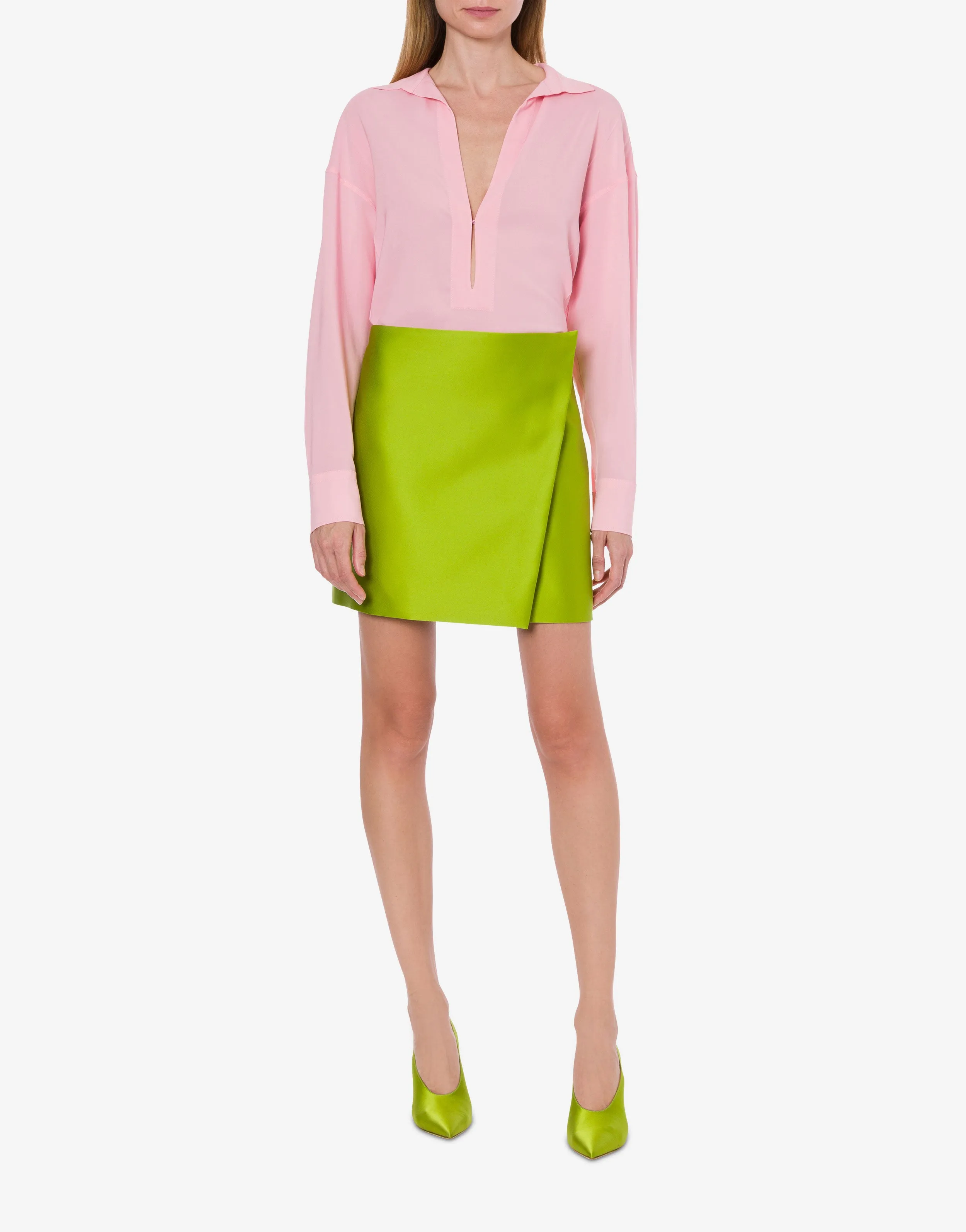 Minigonna a portafoglio in duchesse sold by Philosophy di Lorenzo Serafini product image thumbnail 2