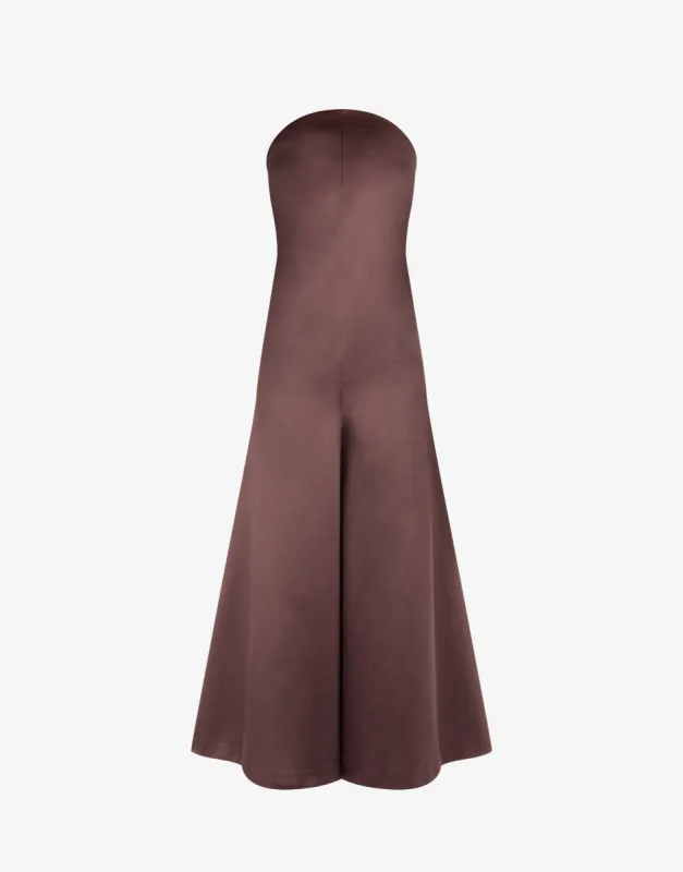 Abito bustier in duchesse sold by Philosophy di Lorenzo Serafini