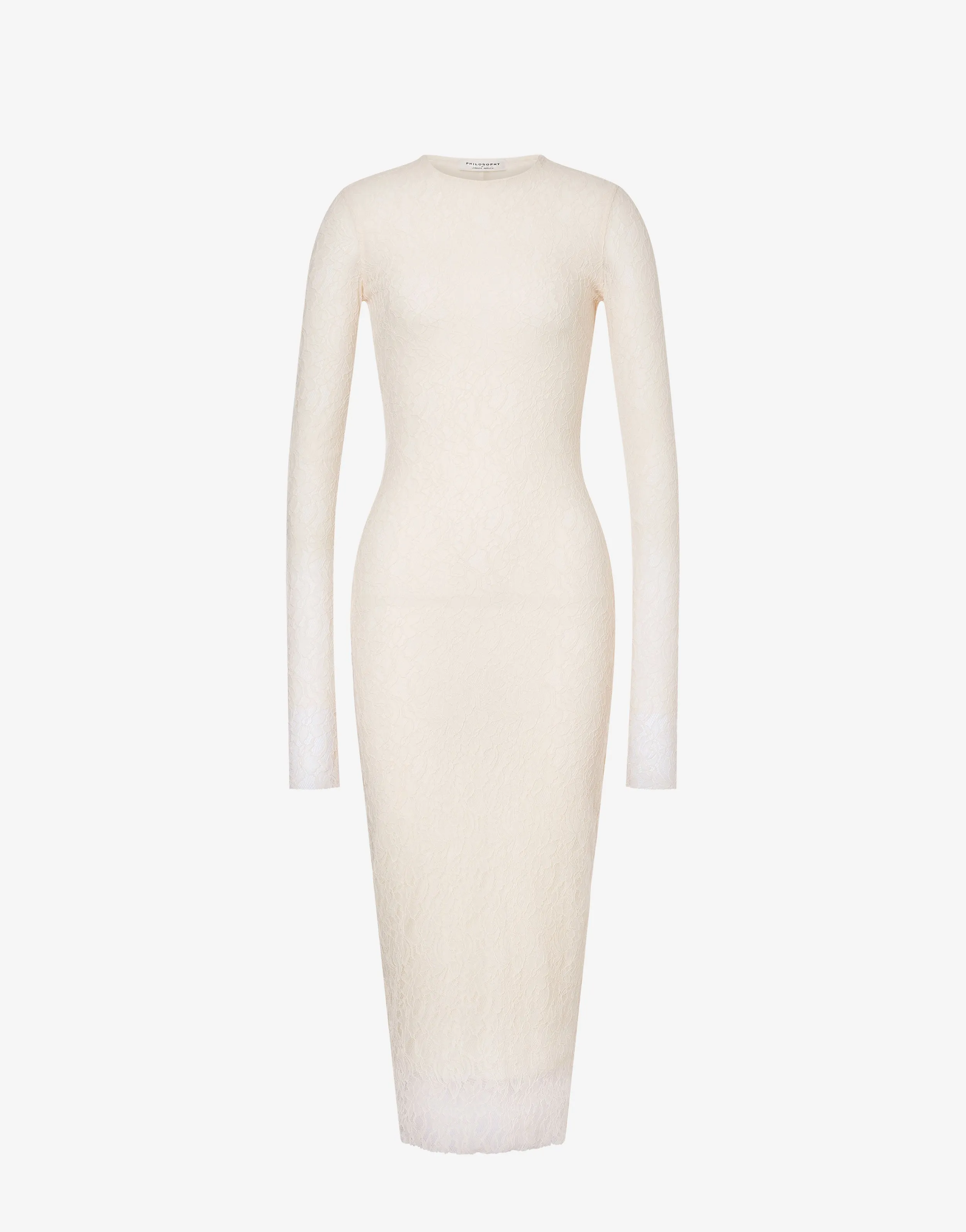 Abito in pizzo stretch sold by Philosophy di Lorenzo Serafini