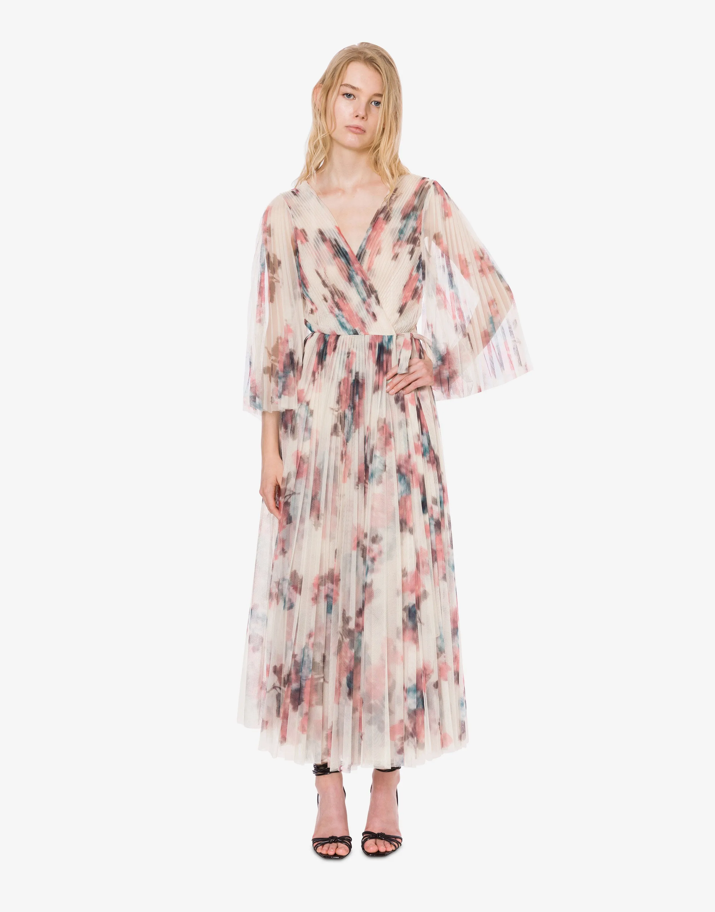 Abito in tulle plissettato con stampa fiori
sold by Philosophy di Lorenzo Serafini product image thumbnail 2