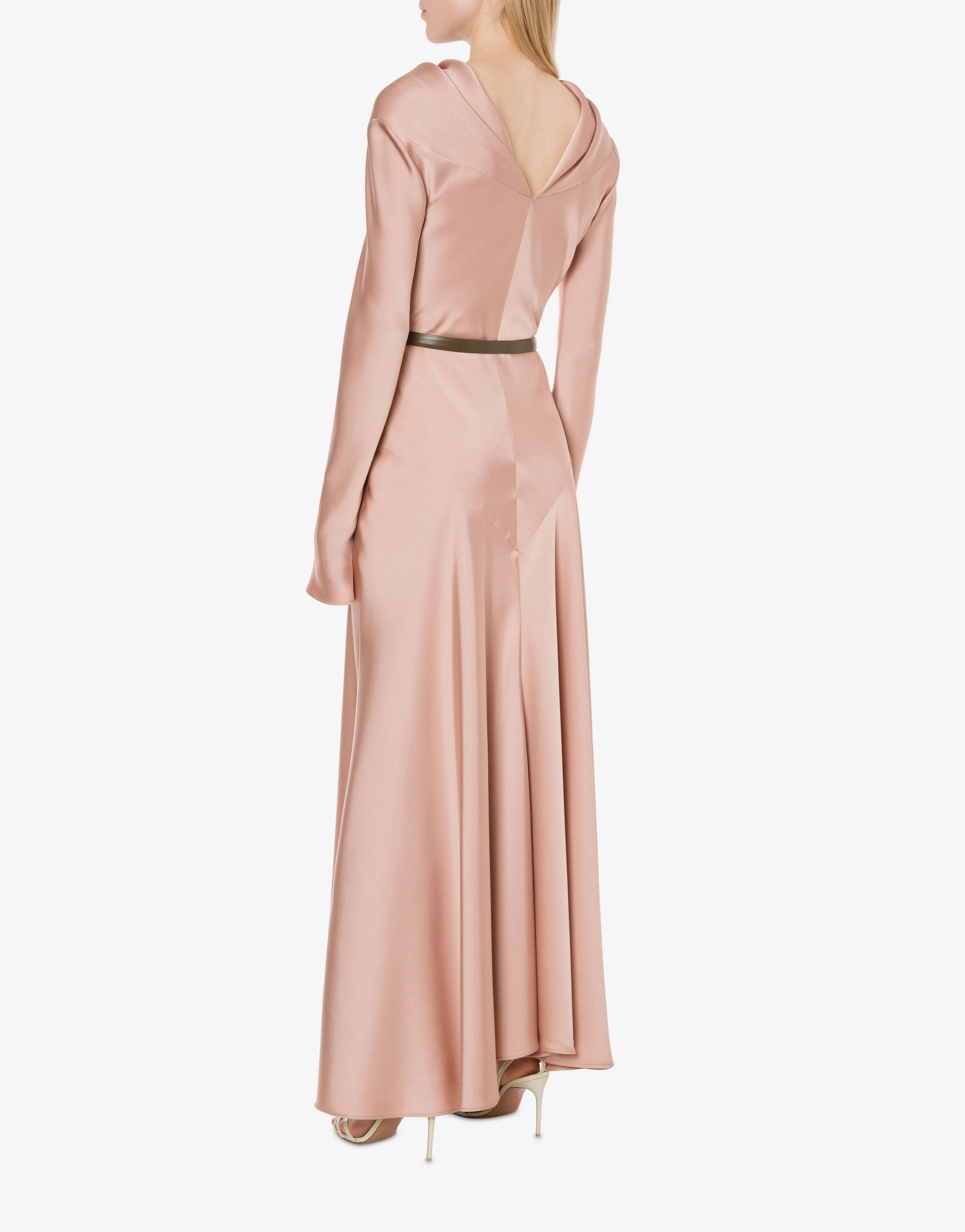 Abito lungo in raso sold by Philosophy di Lorenzo Serafini product image thumbnail 3