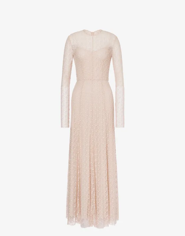 Abito lungo in pizzo sold by Philosophy di Lorenzo Serafini