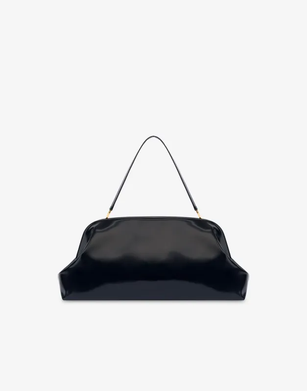 Maxi clutch in pelle abrasivata sold by Philosophy di Lorenzo Serafini