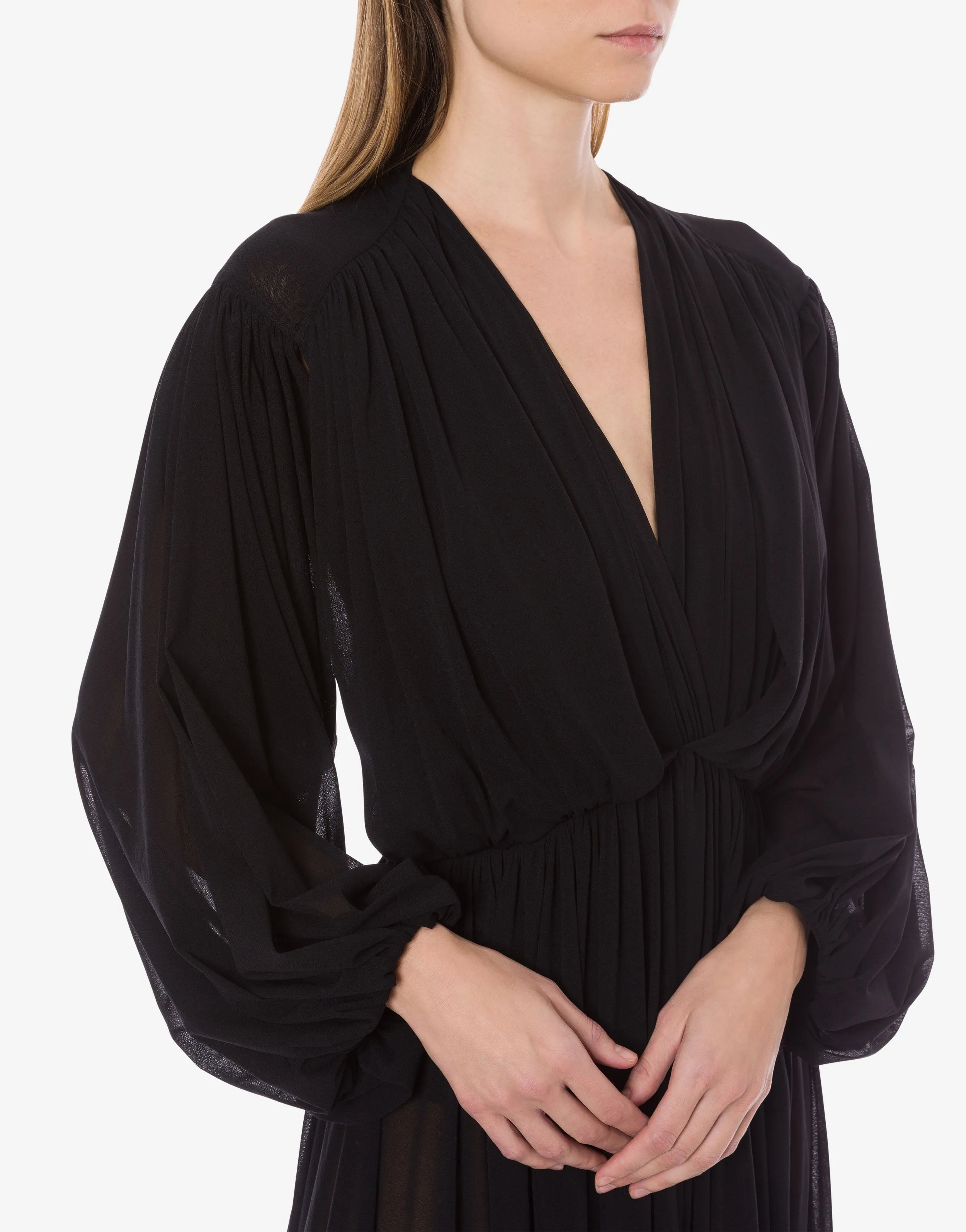 Abito lungo scollo a V sold by Philosophy di Lorenzo Serafini product image thumbnail 4