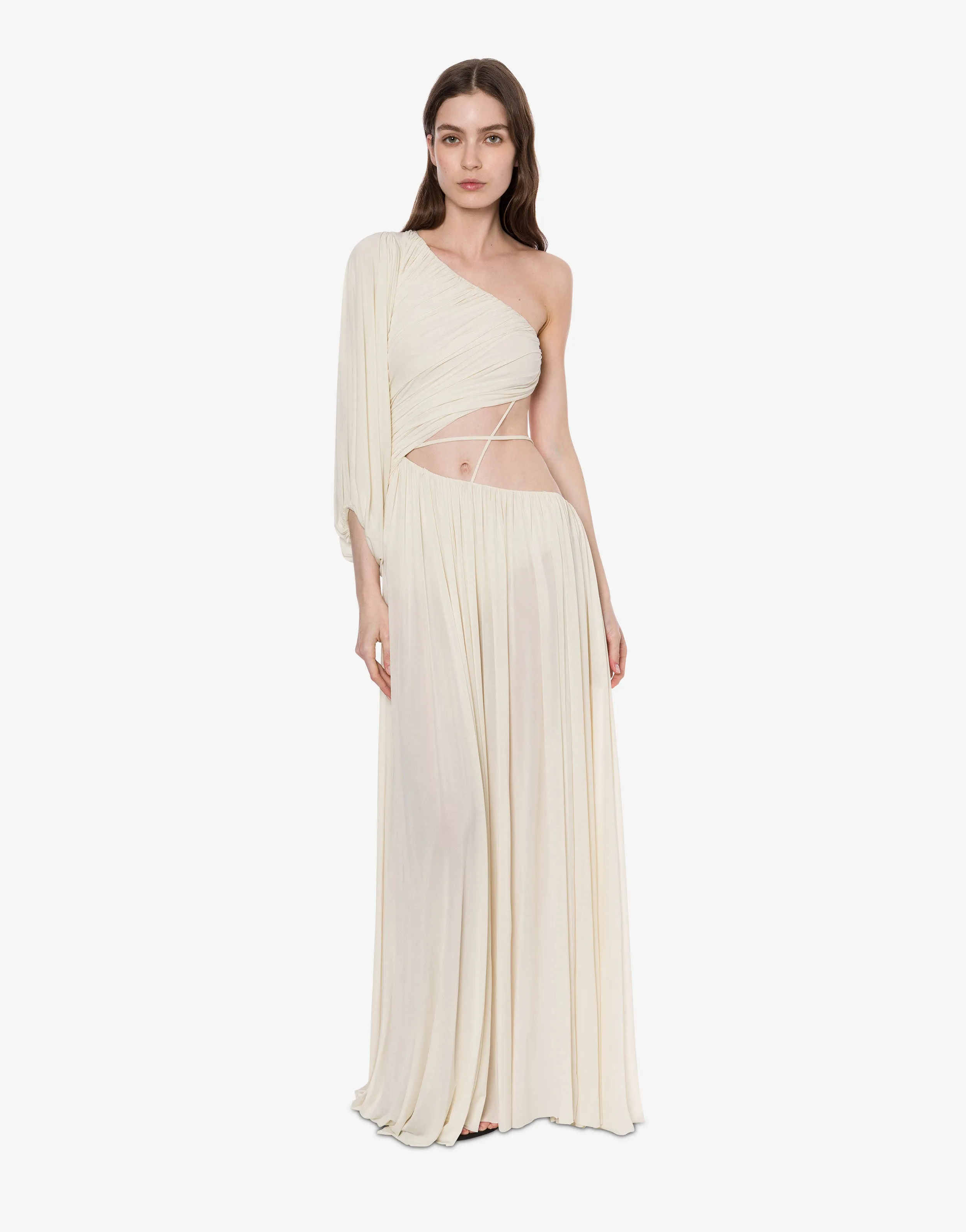 Abito monospalla in jersey sold by Philosophy di Lorenzo Serafini product image thumbnail 2