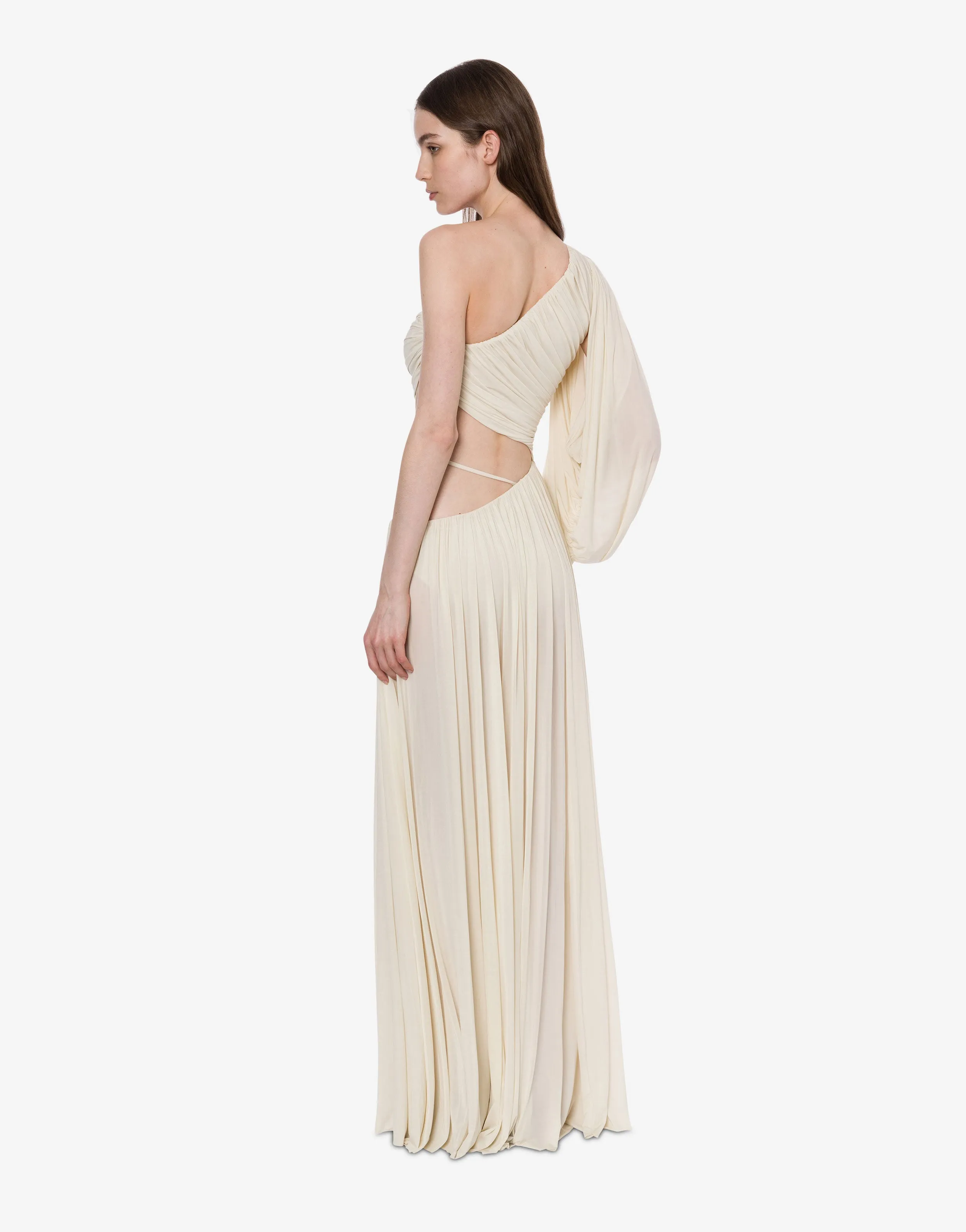 Abito monospalla in jersey sold by Philosophy di Lorenzo Serafini product image thumbnail 3