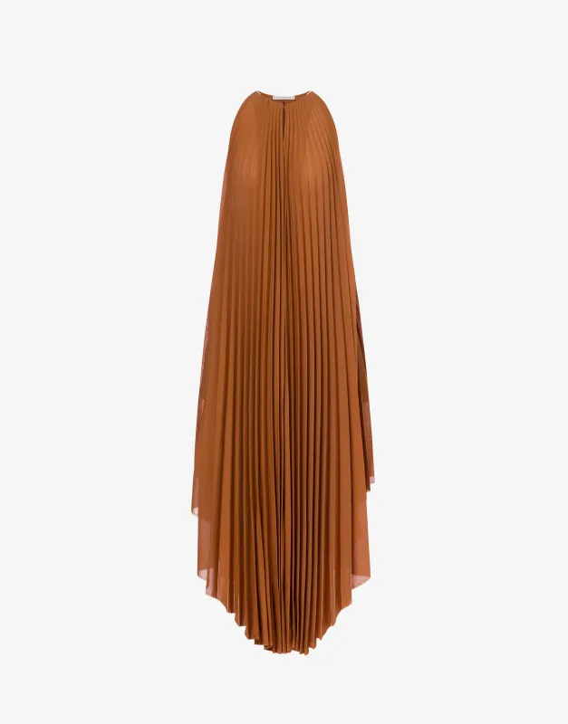 Abito in etamine con plissé sold by Philosophy di Lorenzo Serafini