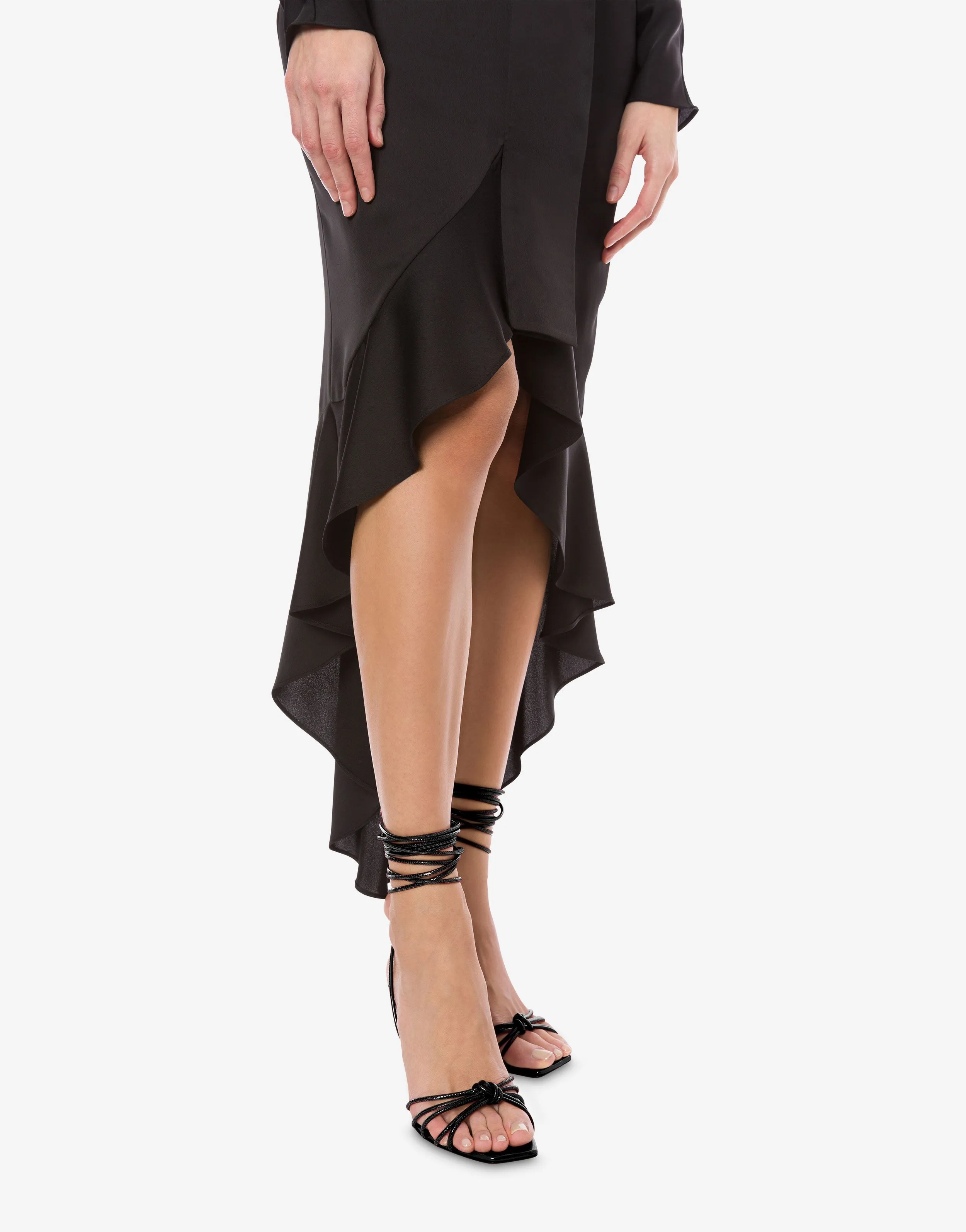 Abito asimmetrico con ruches sold by Philosophy di Lorenzo Serafini product image thumbnail 4