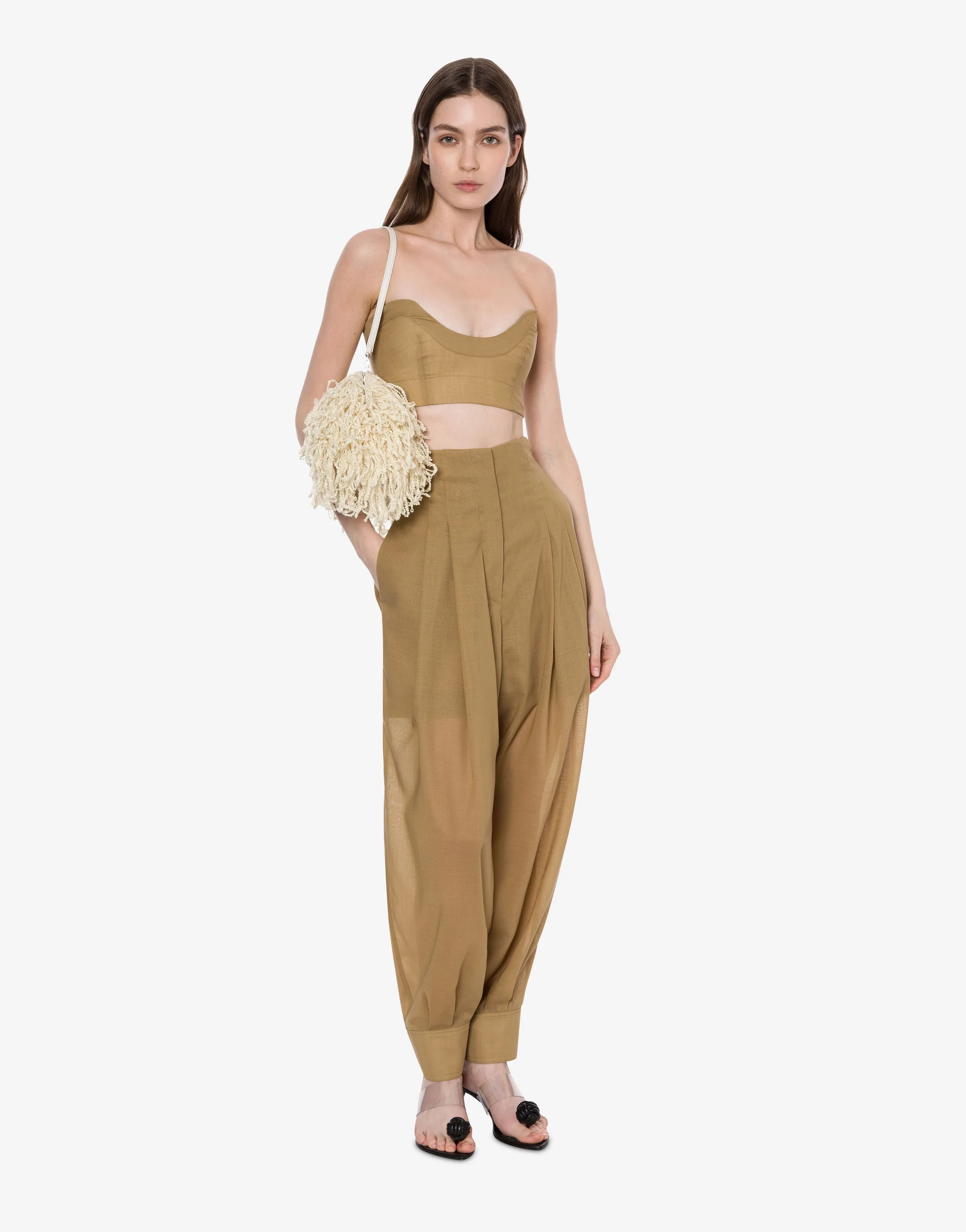 Top crop in voile sold by Philosophy di Lorenzo Serafini product image thumbnail 2