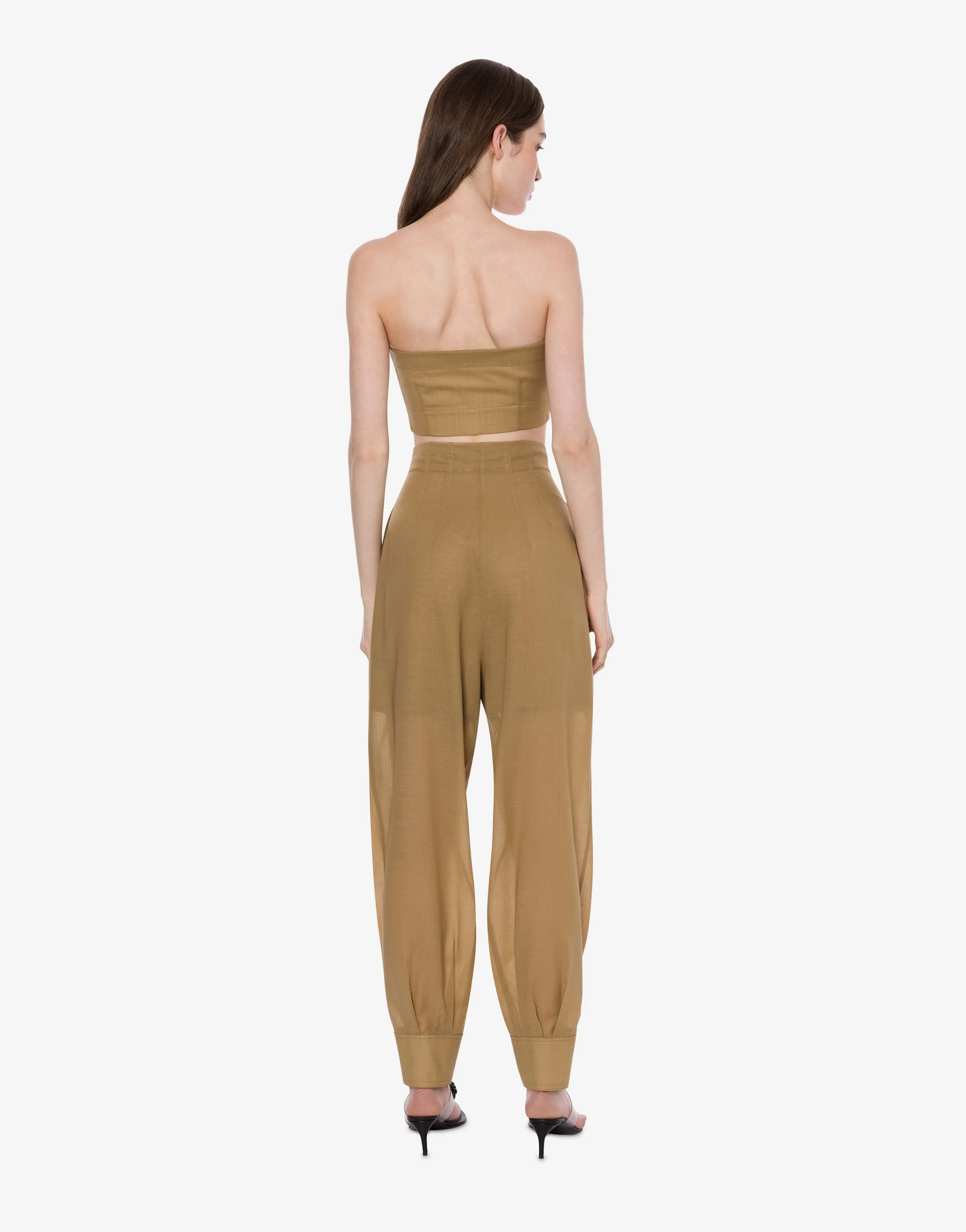 Top crop in voile sold by Philosophy di Lorenzo Serafini product image thumbnail 3