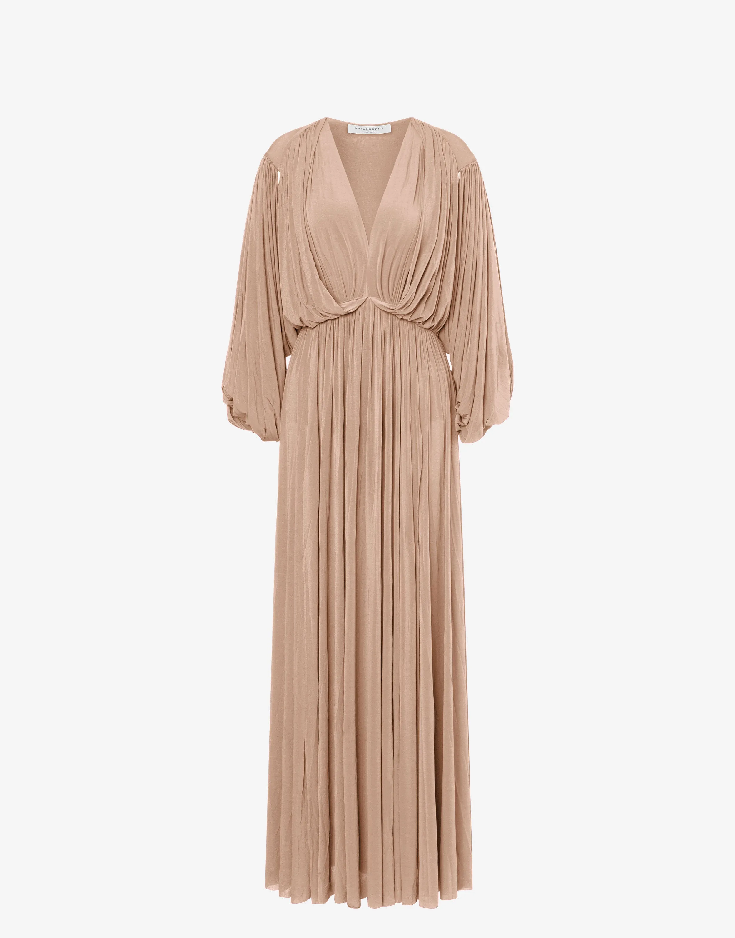Abito lungo scollo a V sold by Philosophy di Lorenzo Serafini