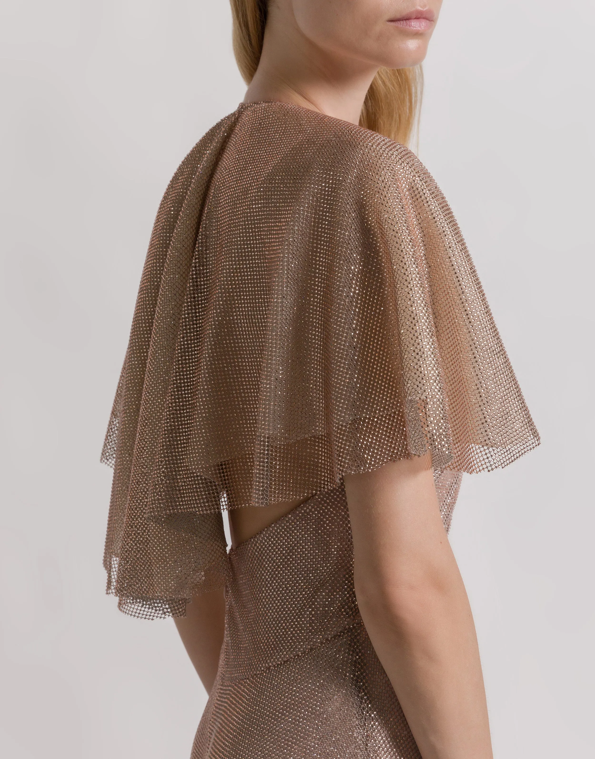 Abito da sera in micro strass sold by Philosophy di Lorenzo Serafini product image thumbnail 4