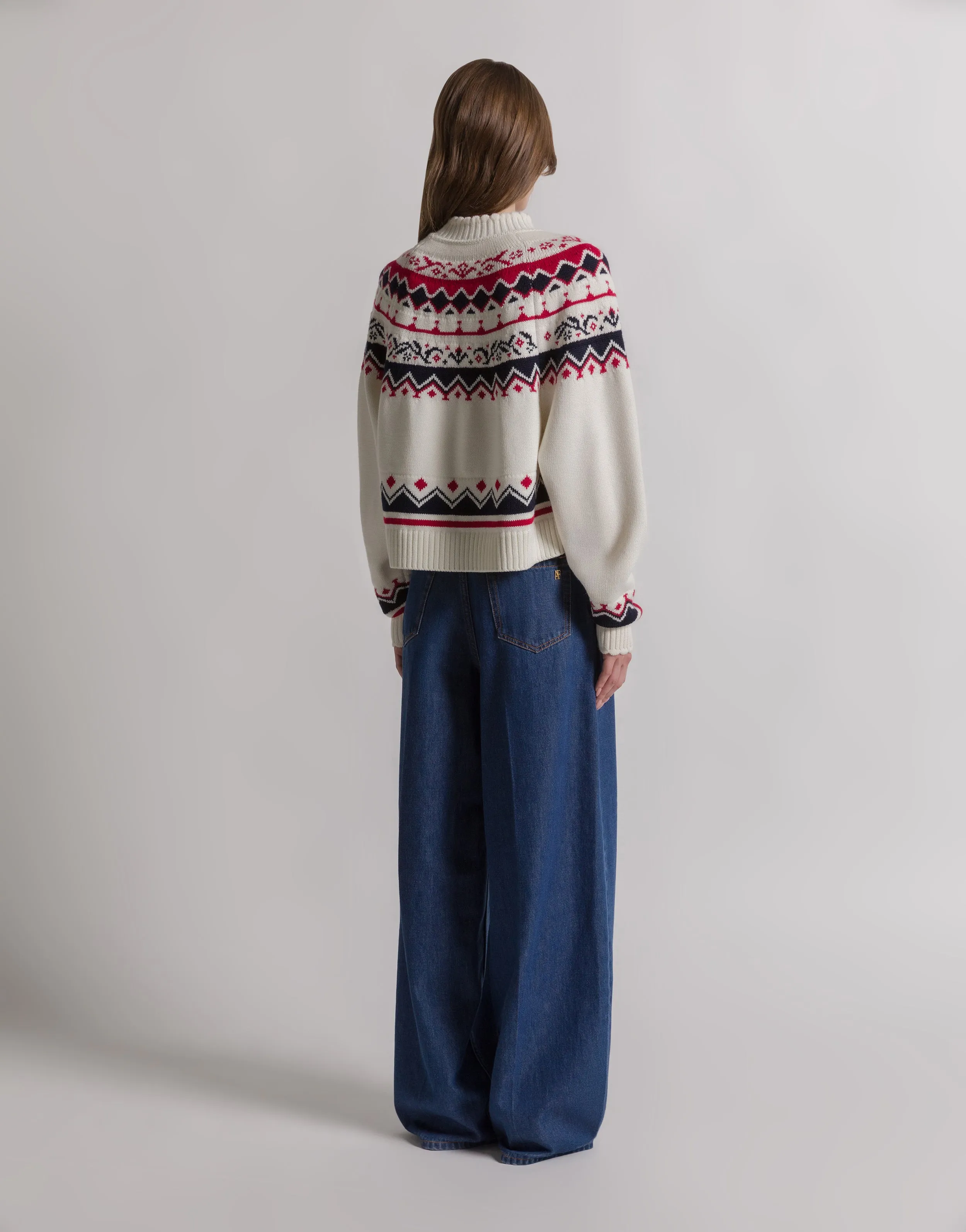 Maglione Fair Isle per après-ski sold by Philosophy di Lorenzo Serafini product image thumbnail 3