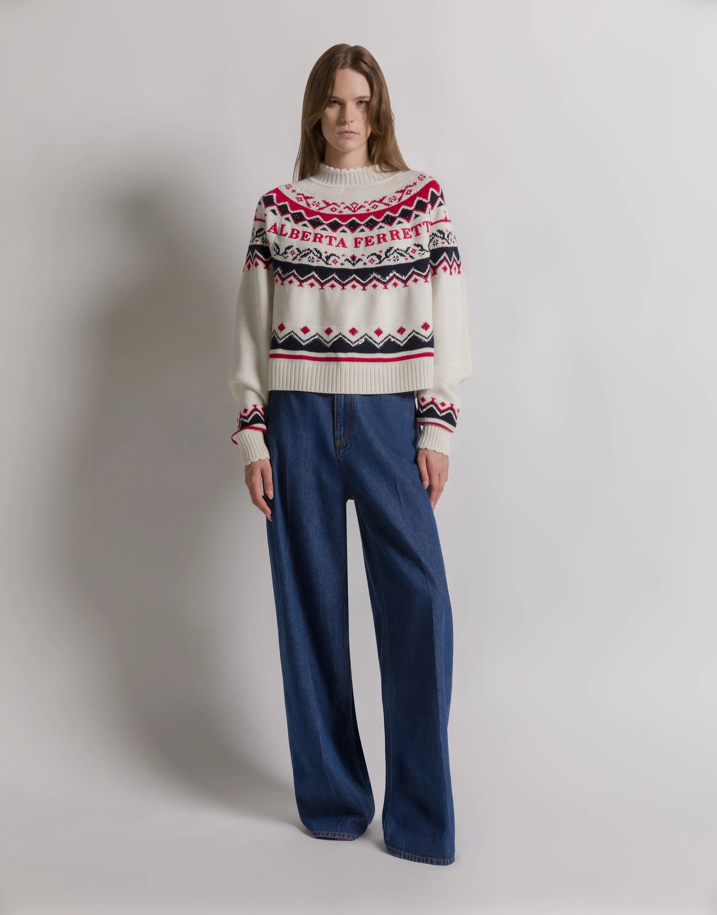 Maglione Fair Isle per après-ski sold by Philosophy di Lorenzo Serafini product image thumbnail 2