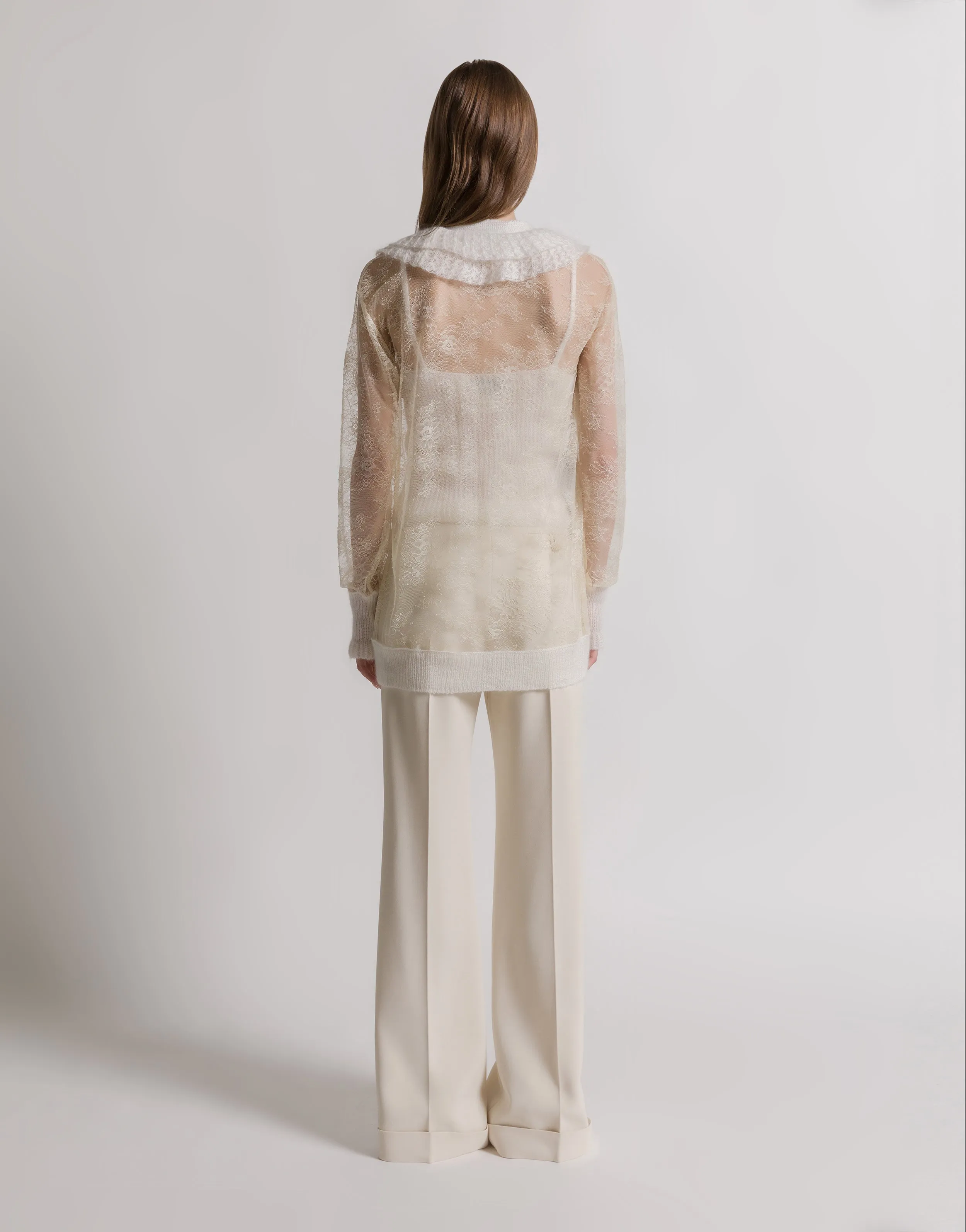 Cardigan in pizzo e mohair sold by Philosophy di Lorenzo Serafini product image thumbnail 3