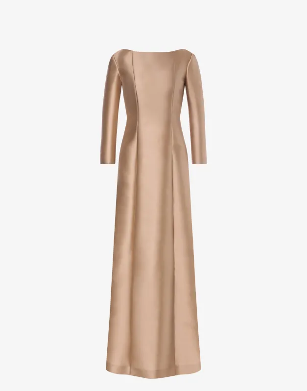 Abito in mikado a maniche lunghe sold by Philosophy di Lorenzo Serafini