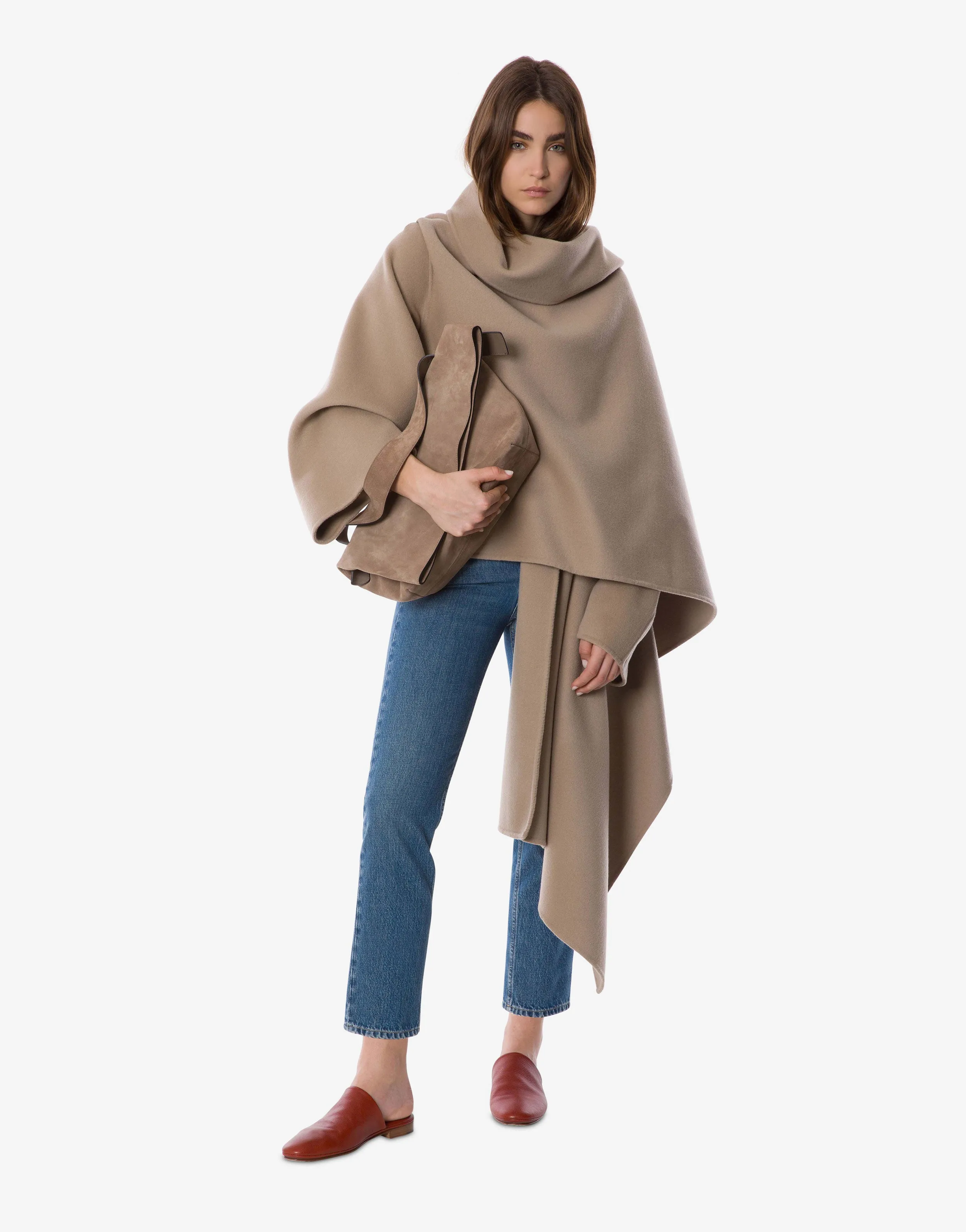 Giacca con collo a sciarpa in lana e cashmere sold by Philosophy di Lorenzo Serafini product image thumbnail 2