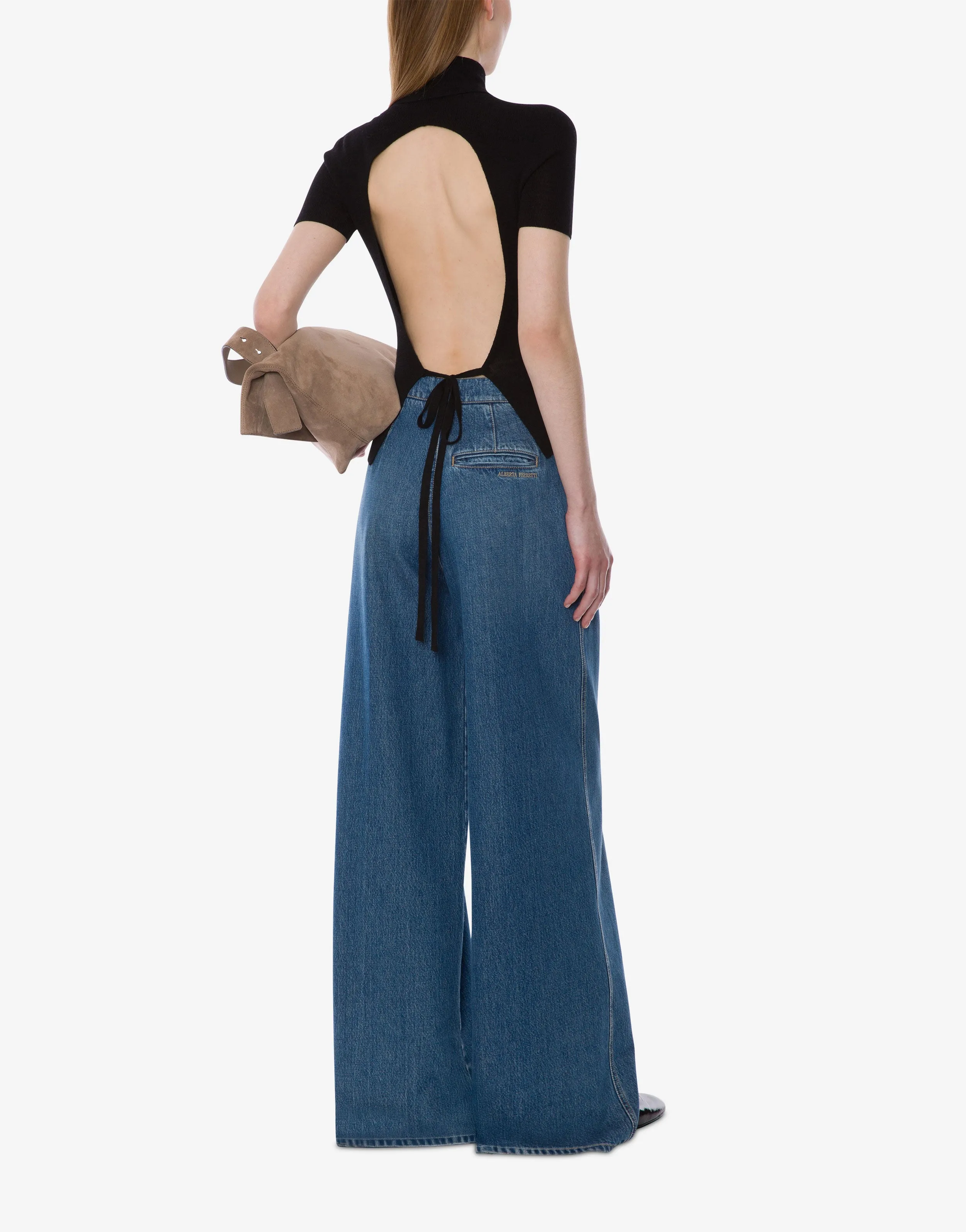 Top in lana e cashmere con schiena scoperta sold by Philosophy product image thumbnail 3