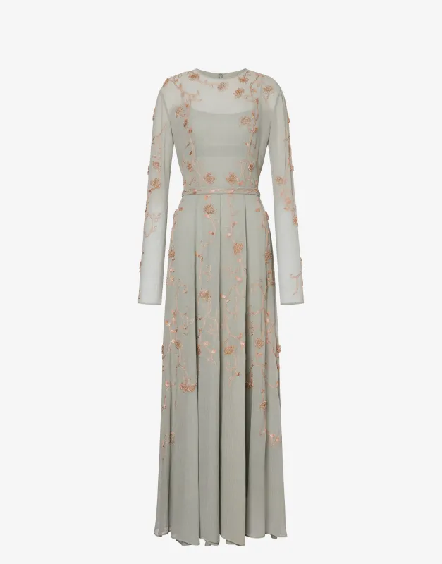 Abito lungo con ricami sold by Philosophy