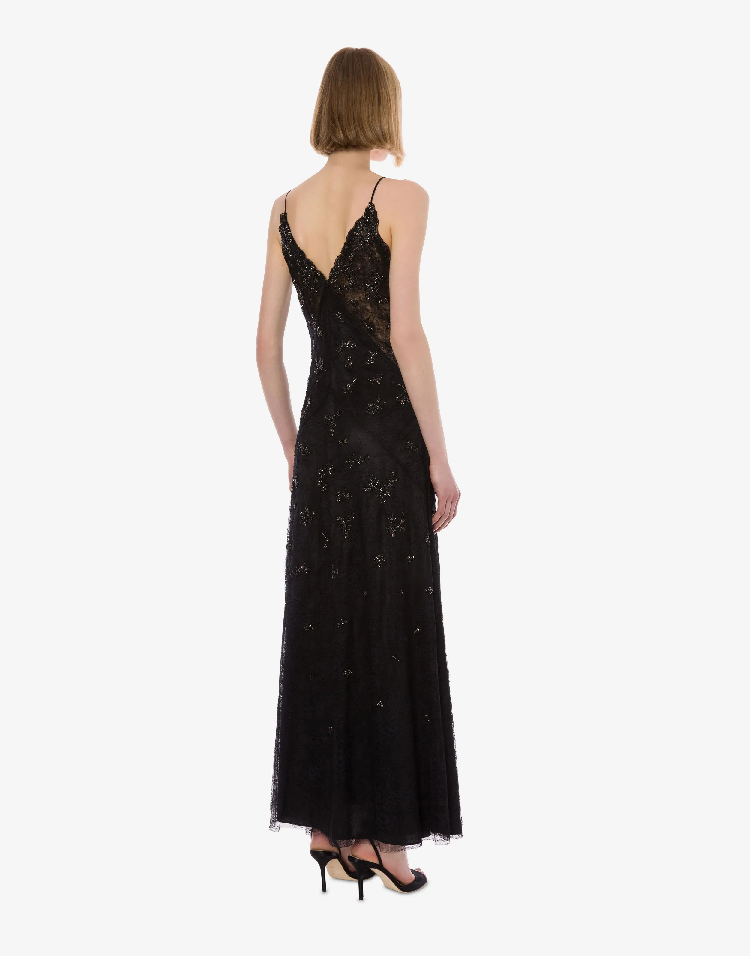 Slip dress in pizzo sold by Philosophy di Lorenzo Serafini product image thumbnail 3