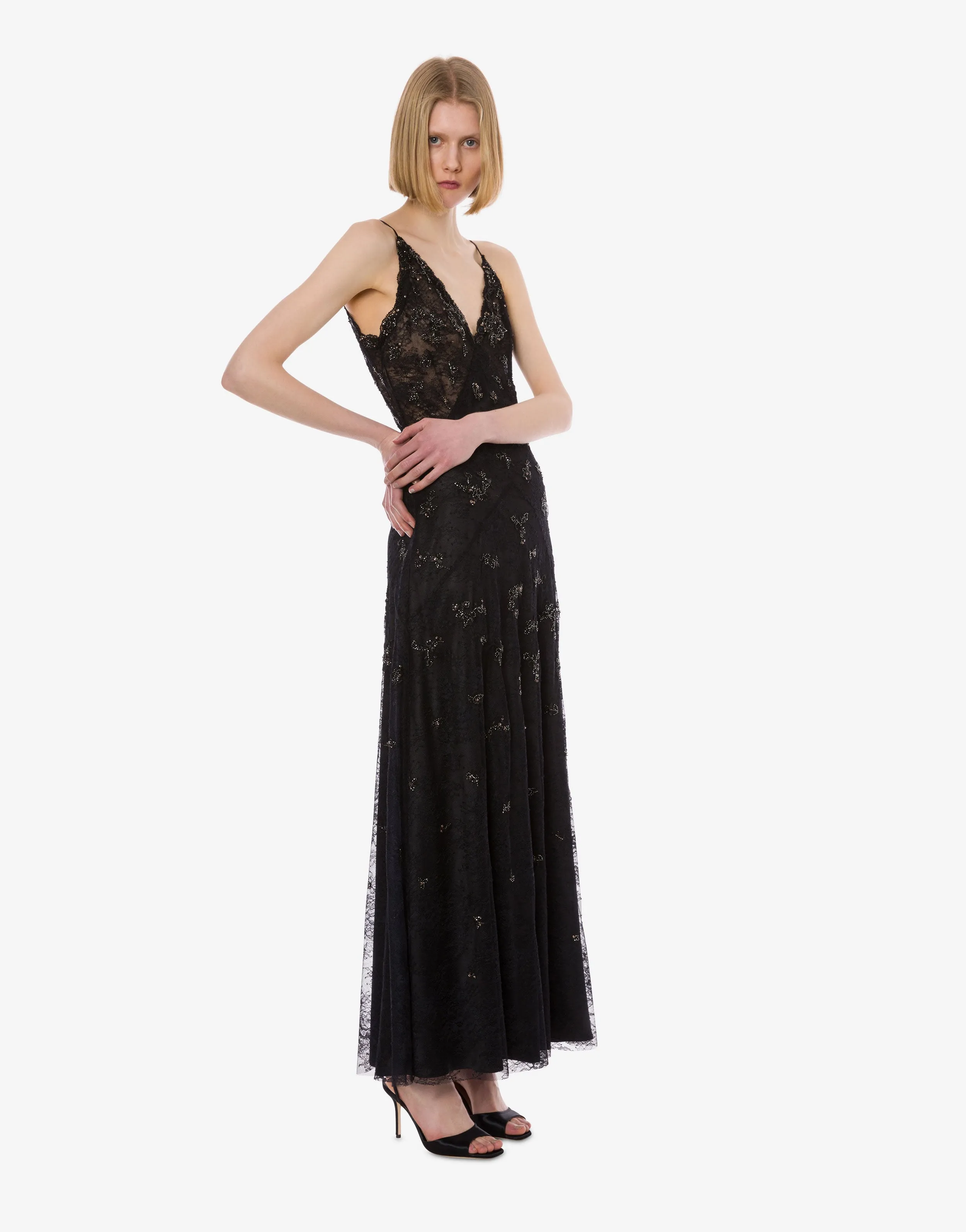 Slip dress in pizzo sold by Philosophy di Lorenzo Serafini product image thumbnail 2
