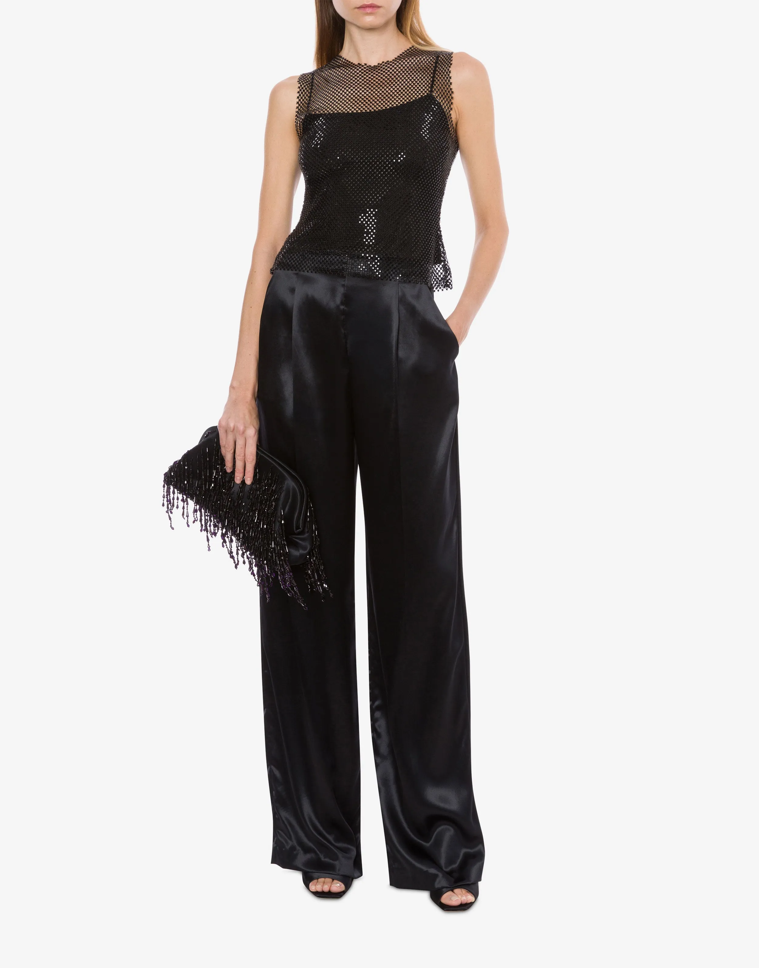 Top in rete e strass sold by Philosophy product image thumbnail 2