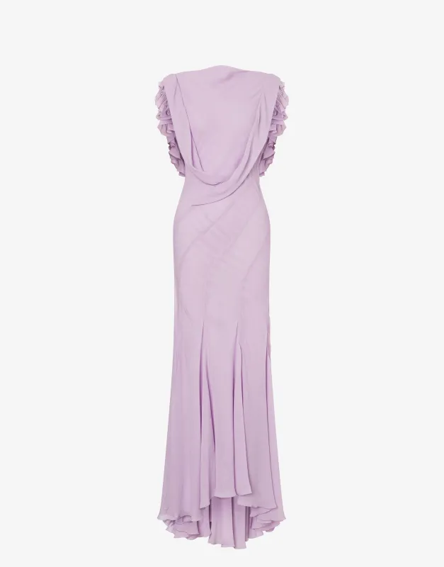 Abito con ruches e schiena scoperta sold by Philosophy di Lorenzo Serafini