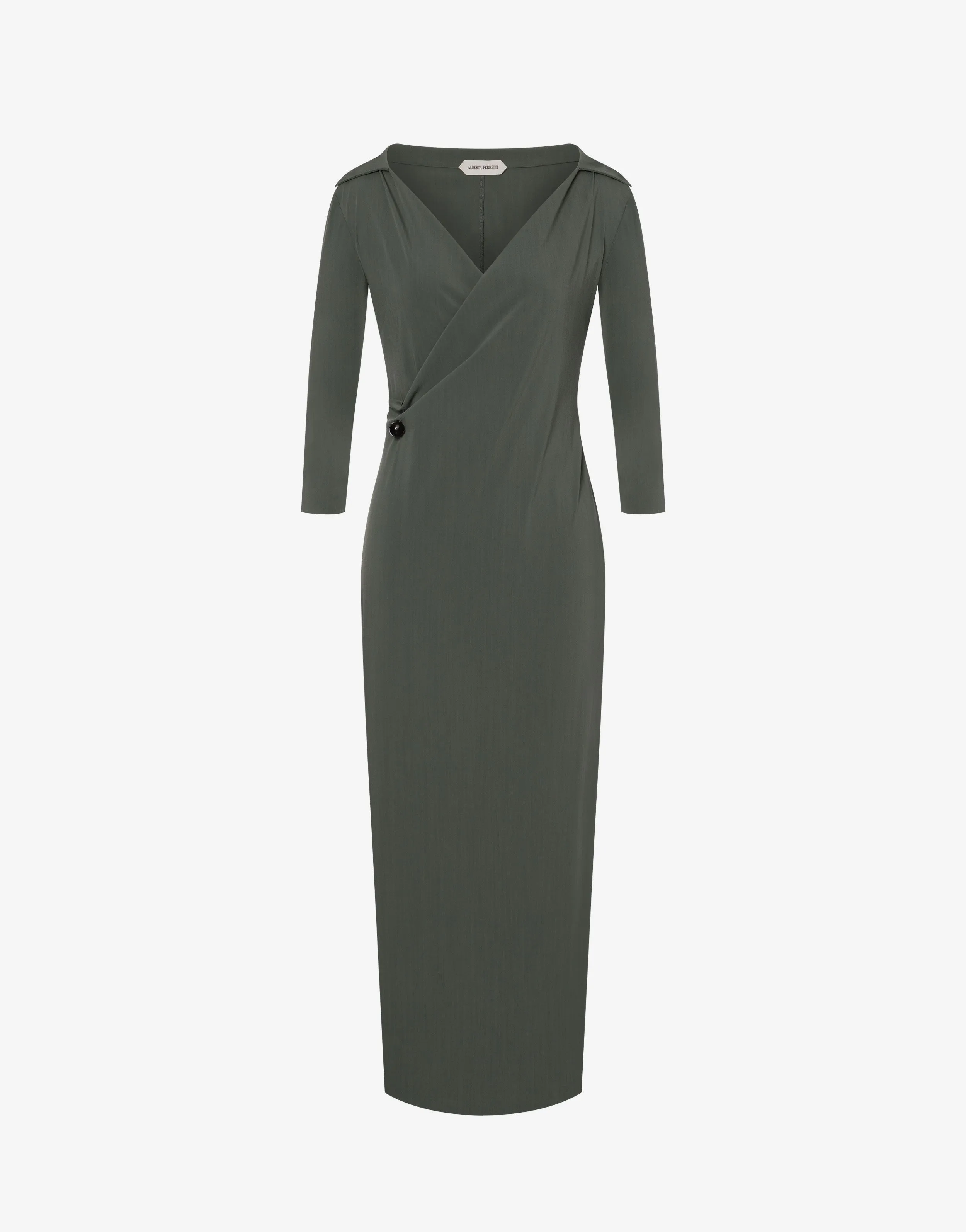 Abito midi in lana stretch sold by Philosophy di Lorenzo Serafini