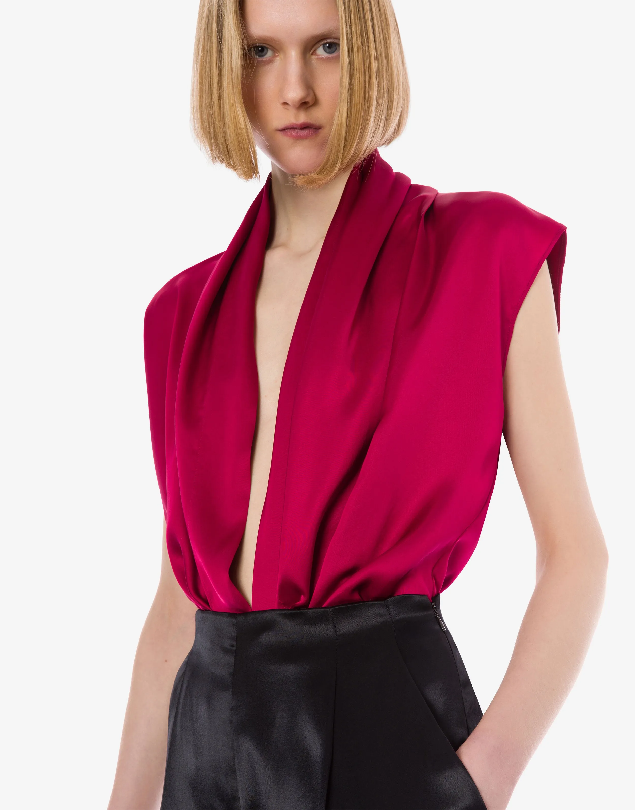 Camicia in raso lucido sold by Philosophy product image thumbnail 4